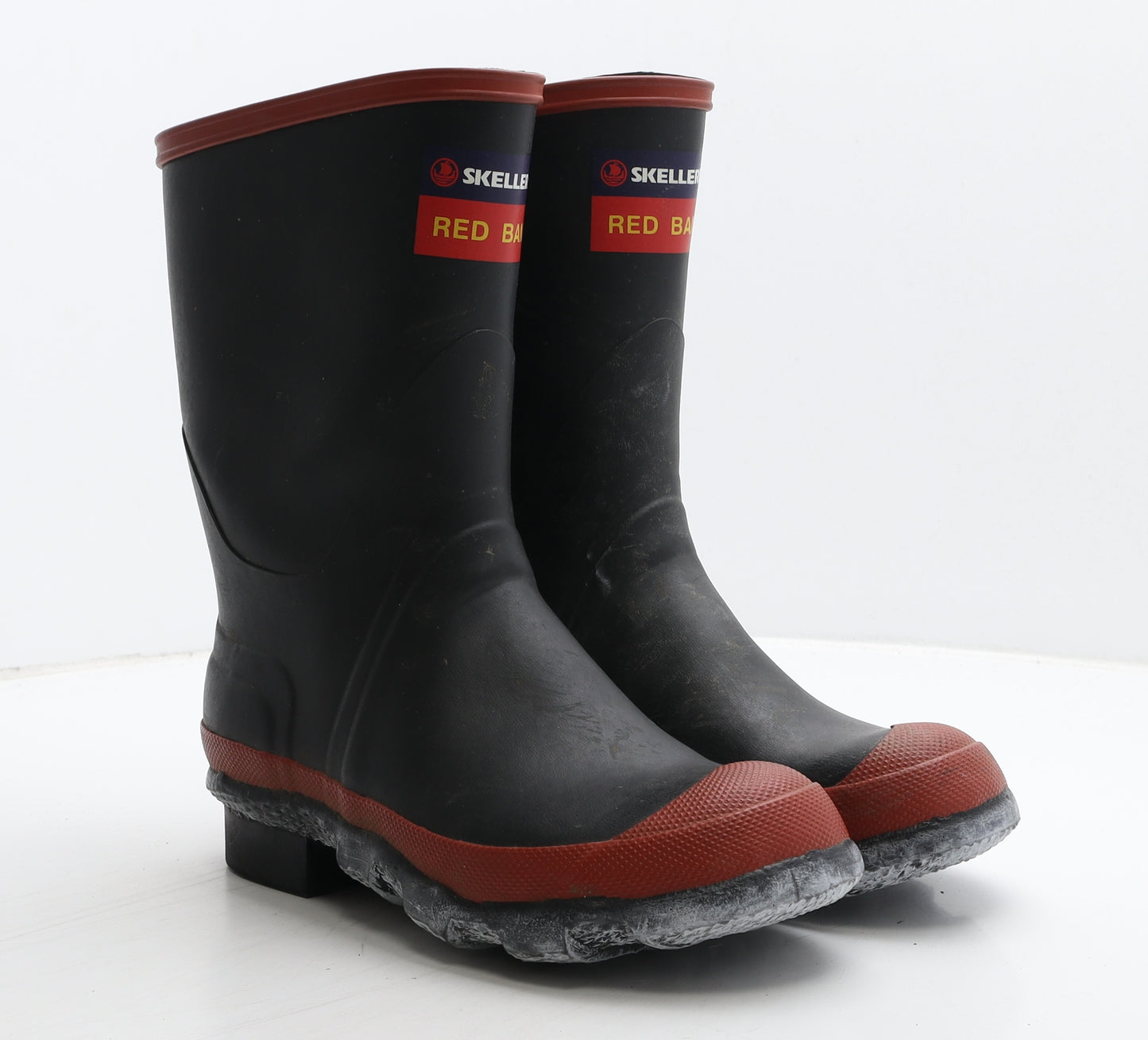 Skellerup Mens Blue Colourblock Rubber Wellies Boot UK 6