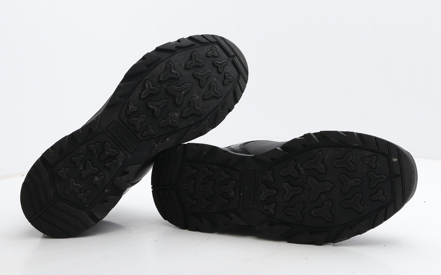 Firetrap Mens Black Leather Combat Boot UK 9.5 44