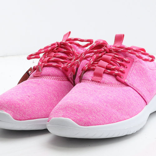 Ascot Womens Pink Fabric Trainer UK 5 38