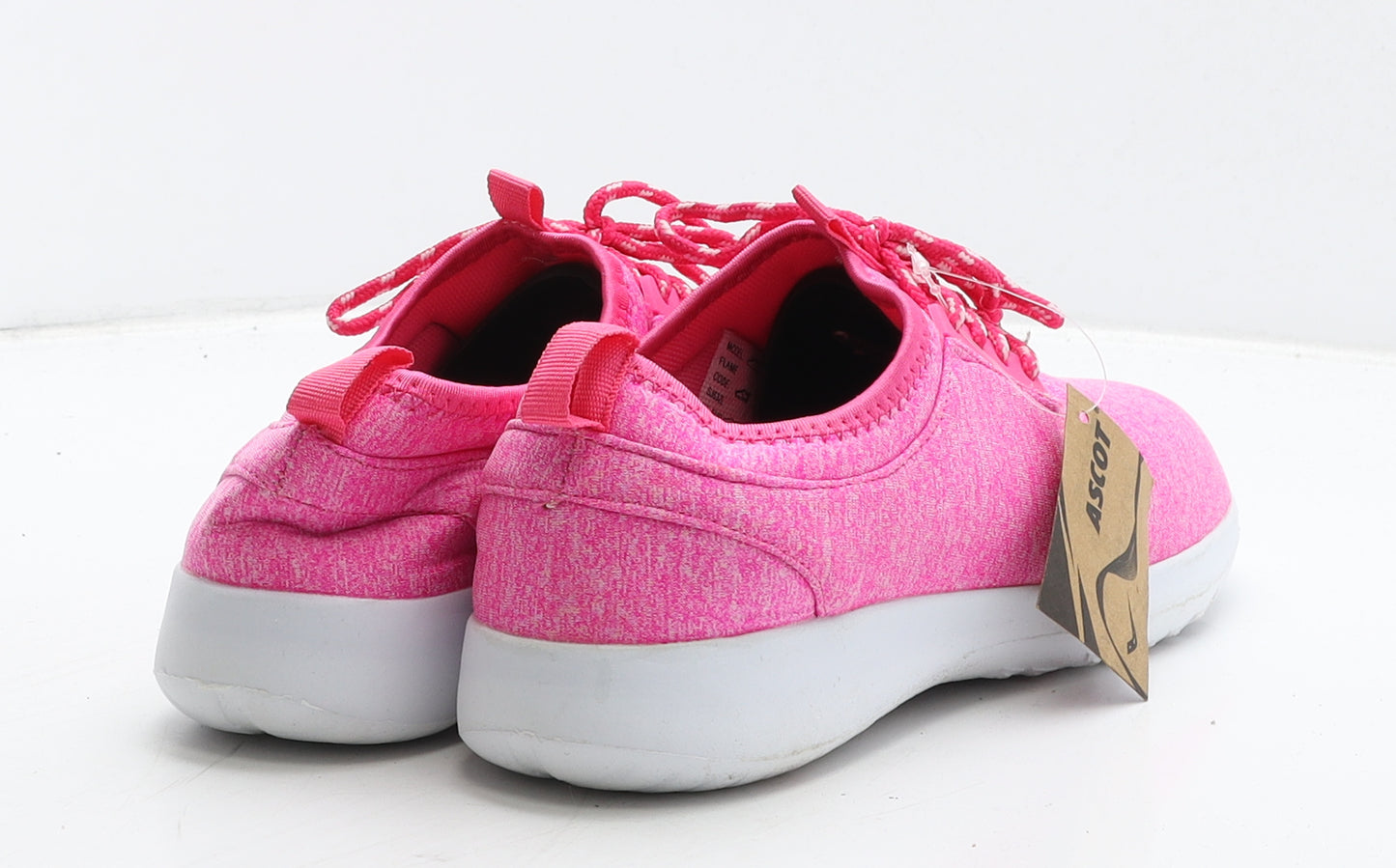 Ascot Womens Pink Fabric Trainer UK 5 38