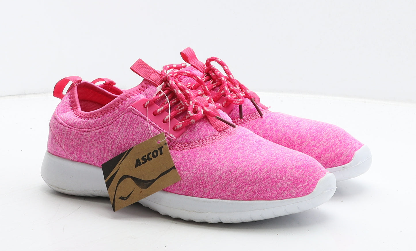 Ascot Womens Pink Fabric Trainer UK 5 38