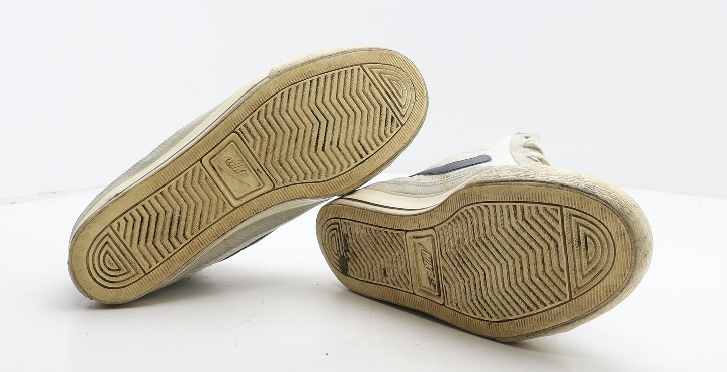 Nike Mens White Geometric Fabric Trainer UK 8.5 43