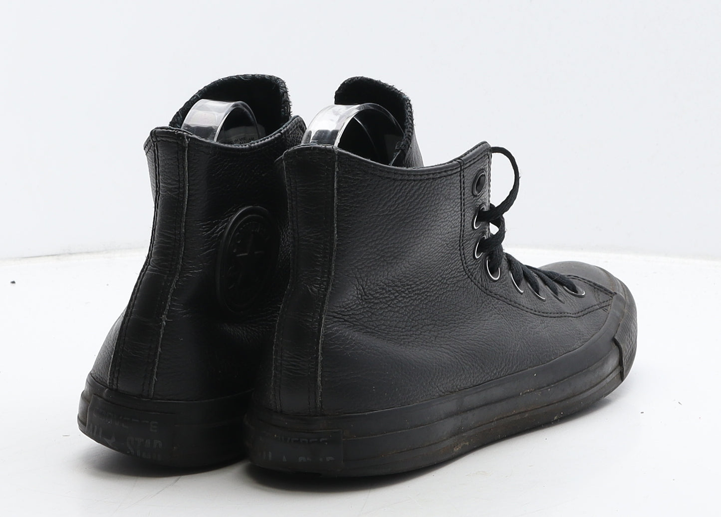 Converse Womens Black Leather Trainer UK 7 40