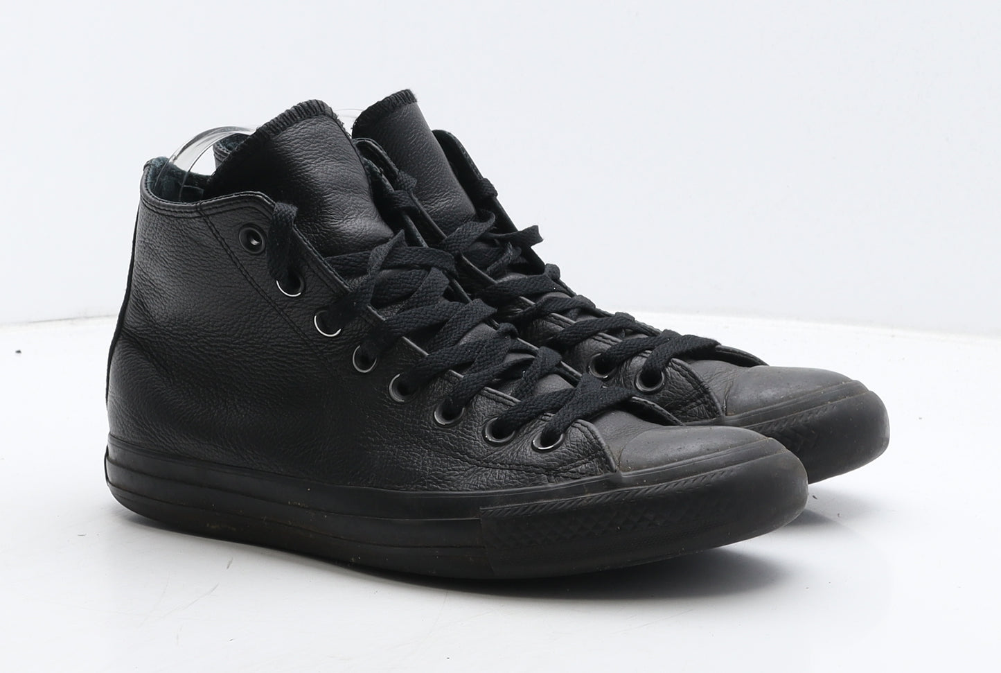 Converse Womens Black Leather Trainer UK 7 40