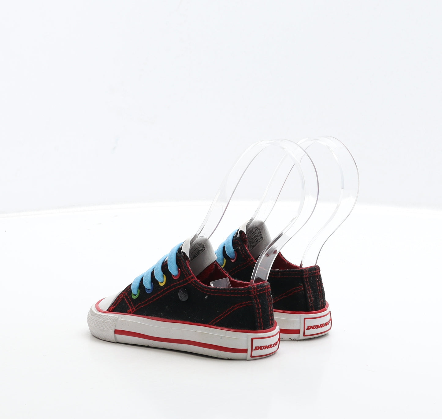 Dunlop Boys Black Fabric Trainer UK 6