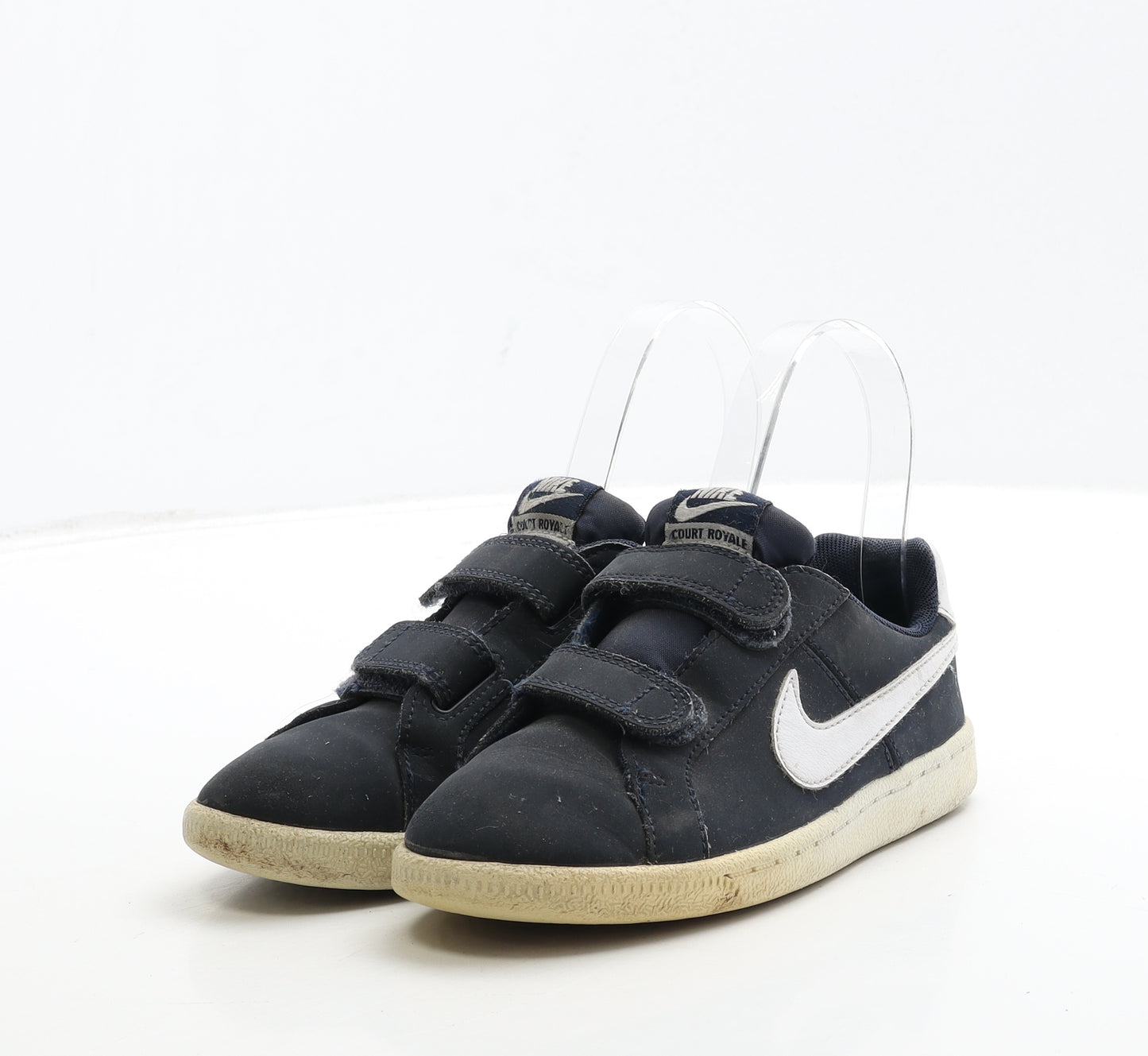 Nike Boys Blue Polyester Trainer UK 12 30 - Court Royale