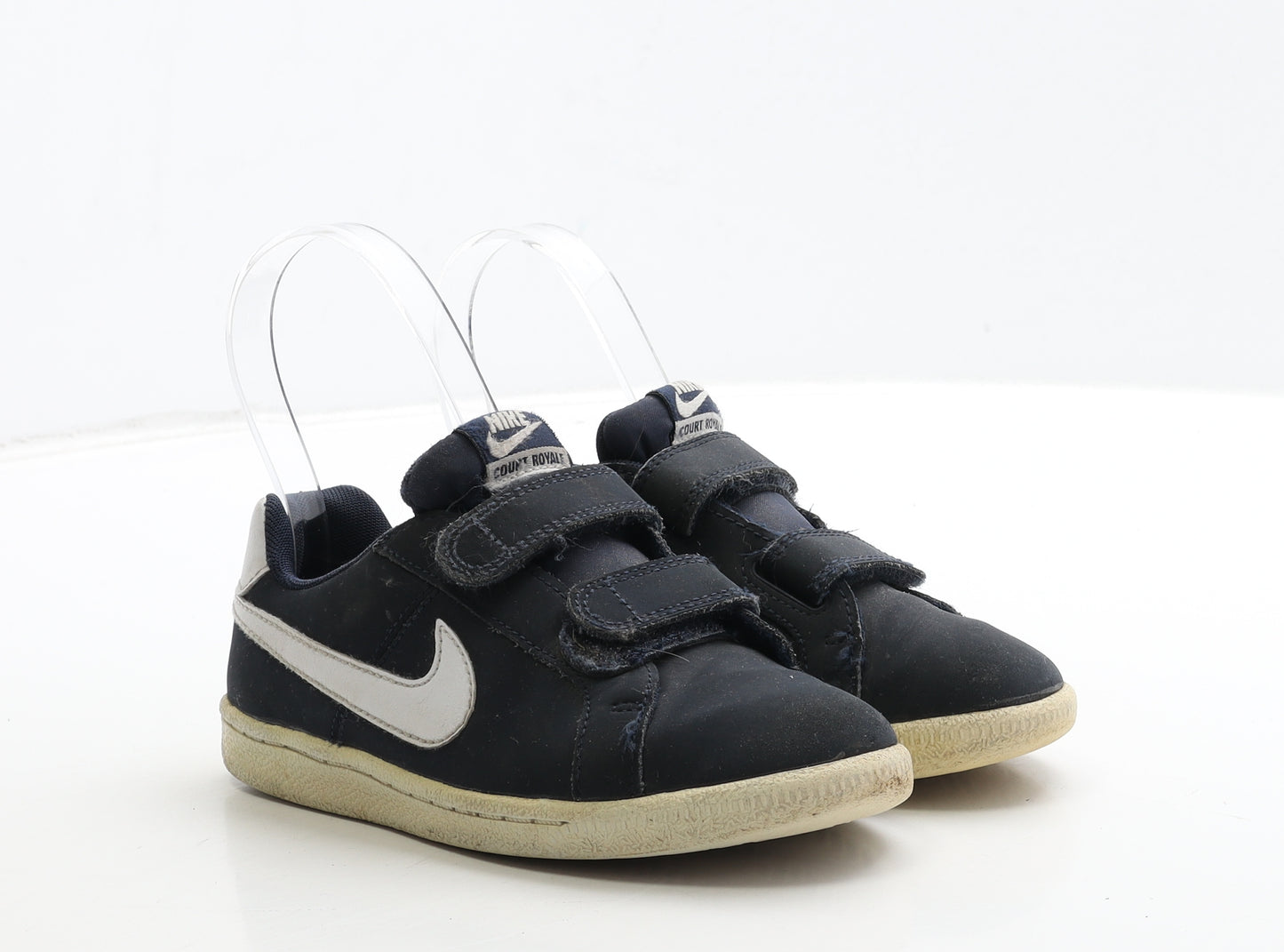 Nike Boys Blue Polyester Trainer UK 12 30 - Court Royale