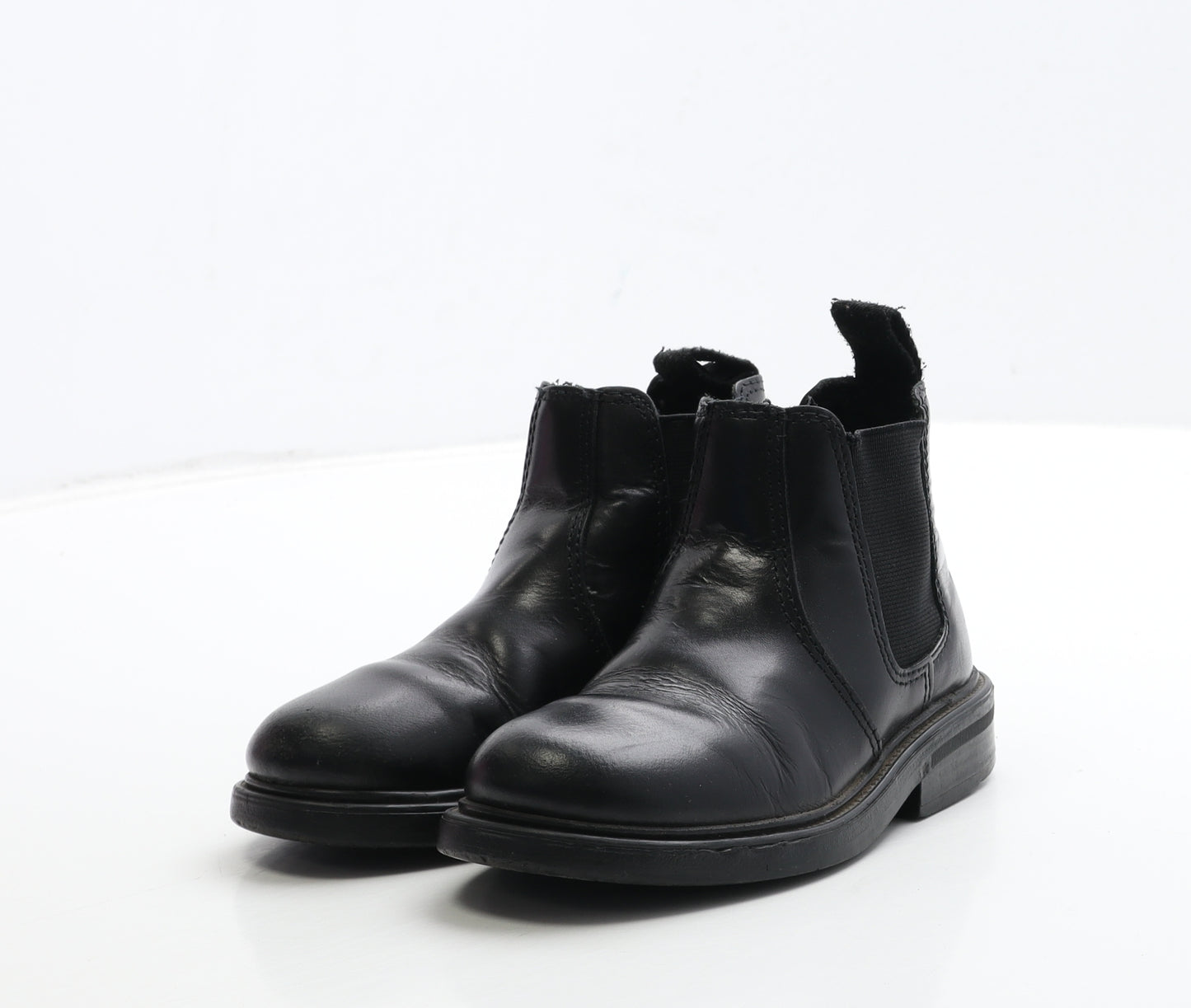 Catwalk Girls Black Leather Chelsea Boot UK 9 27