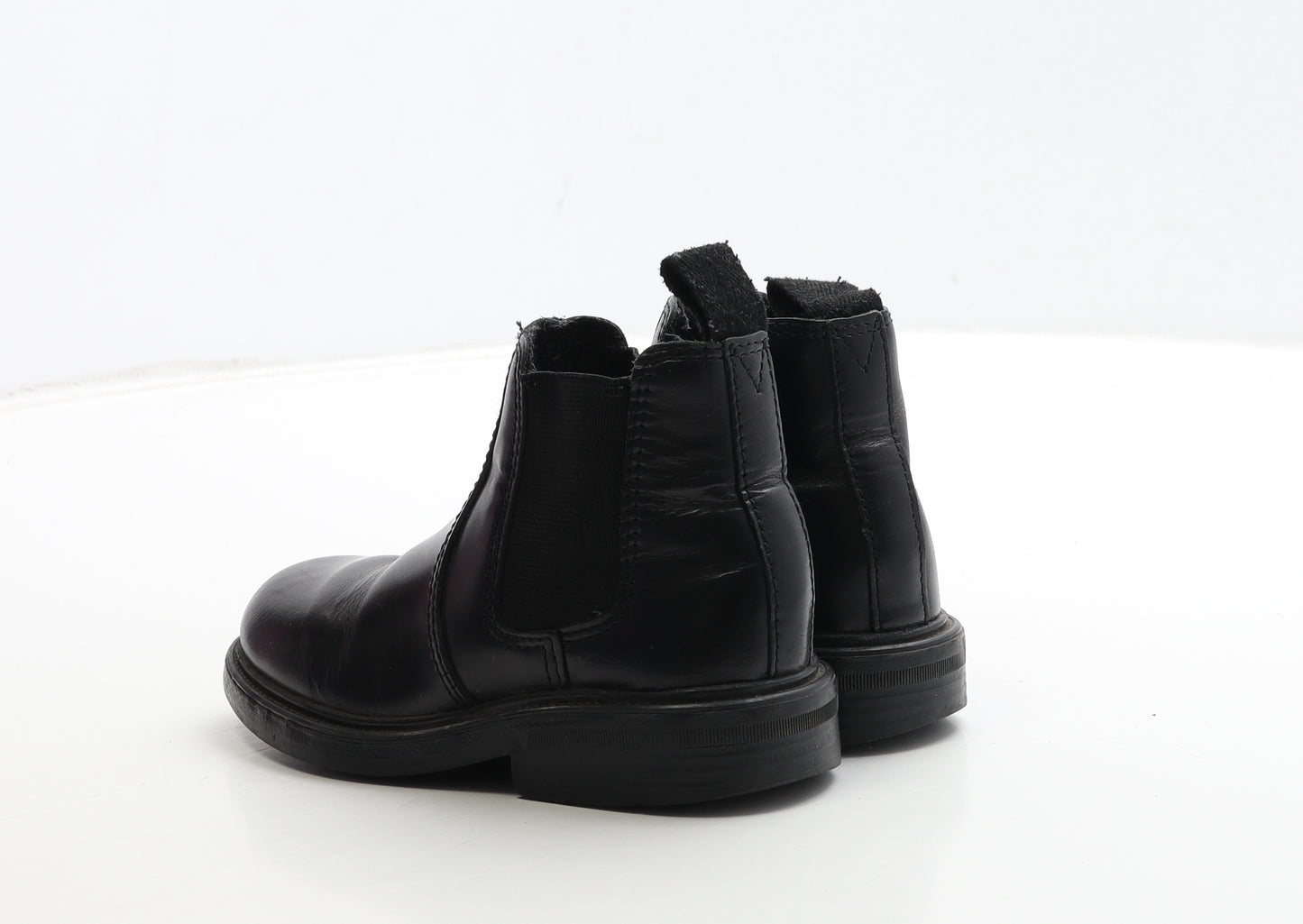Catwalk Girls Black Leather Chelsea Boot UK 9 27