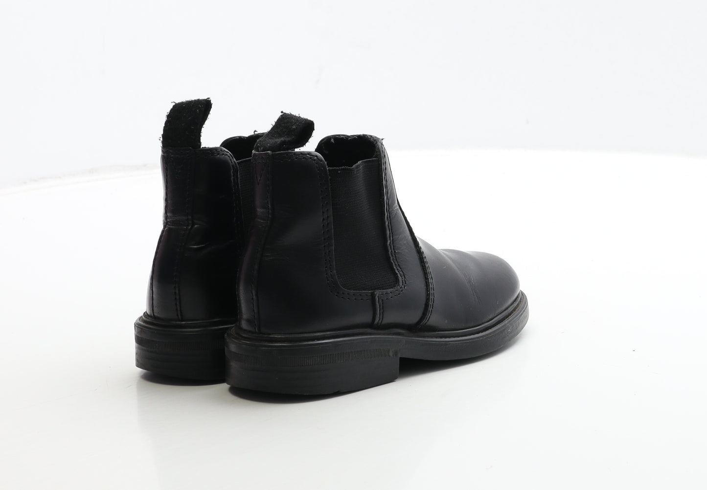 Catwalk Girls Black Leather Chelsea Boot UK 9 27