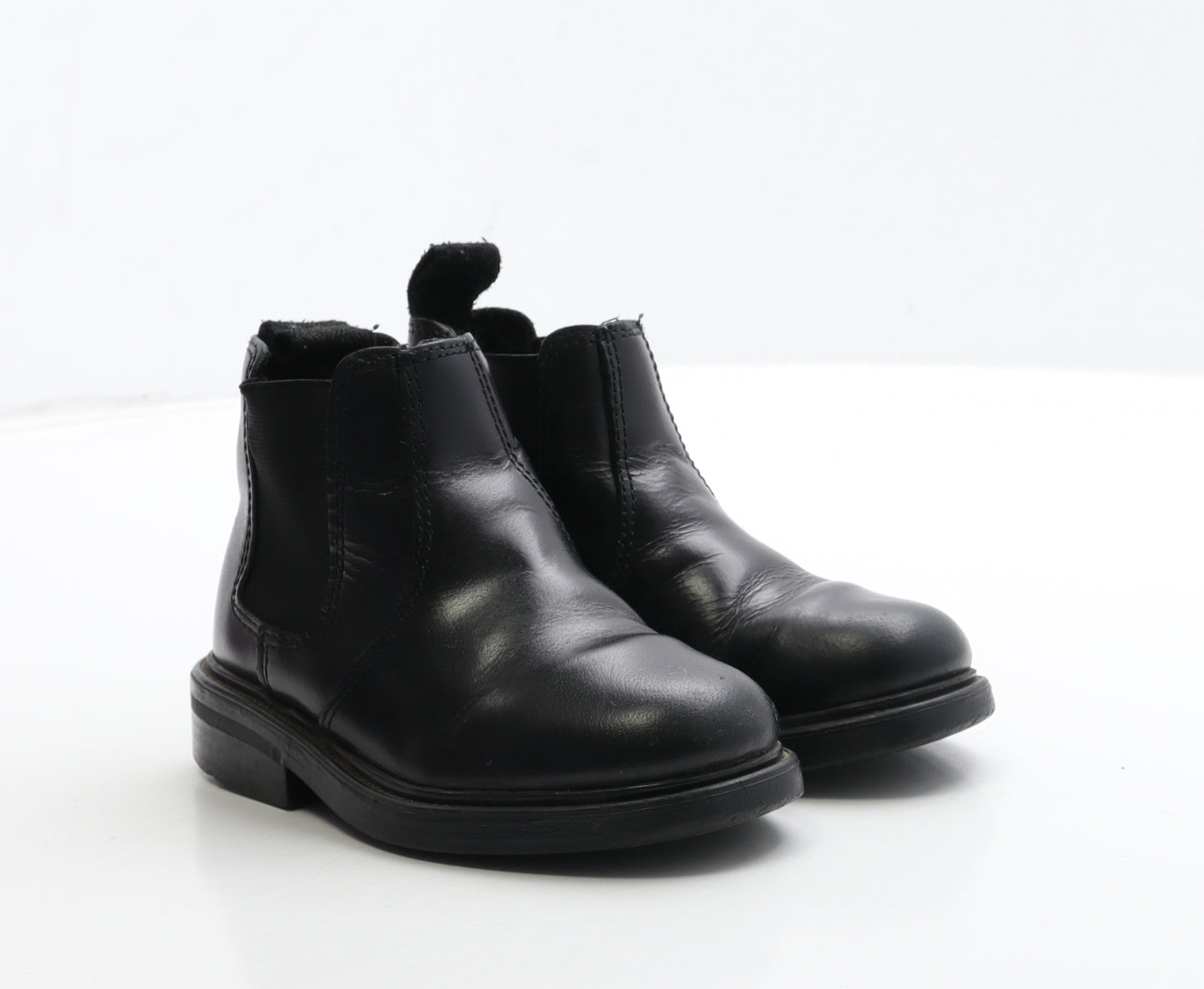 Catwalk Girls Black Leather Chelsea Boot UK 9 27