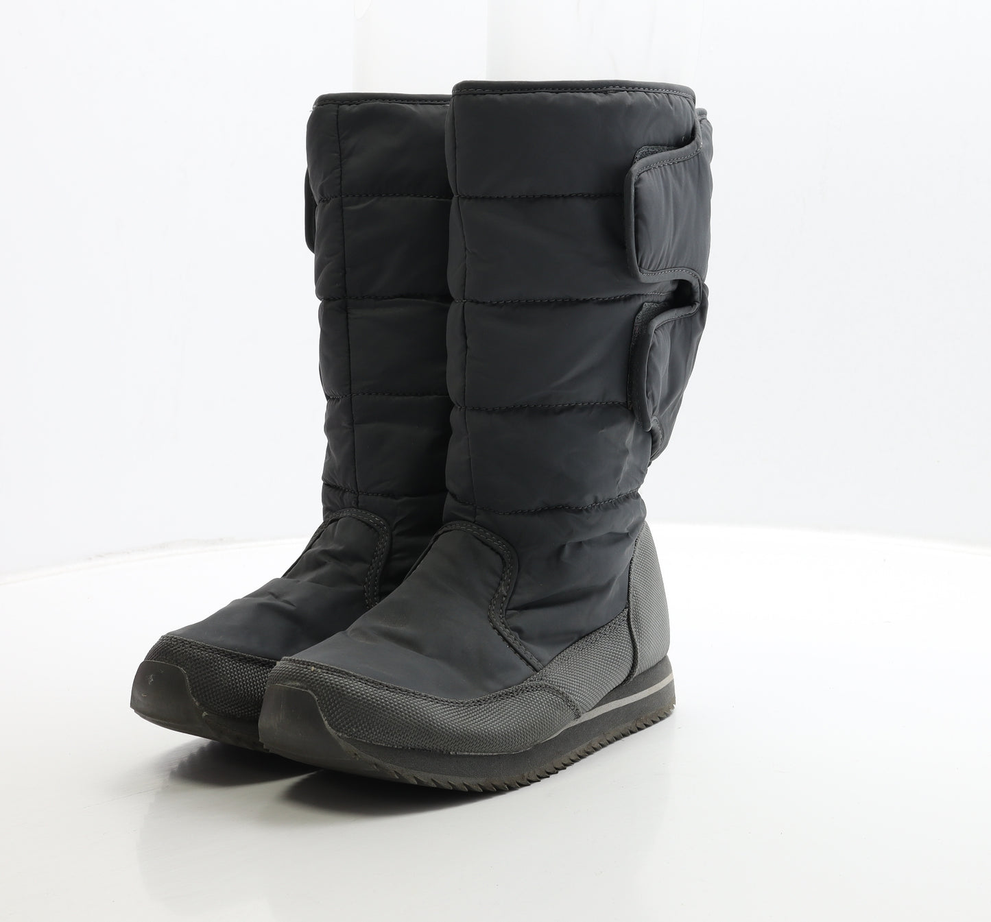 George Womens Grey Polyester Snow Boot Boot UK 5 38