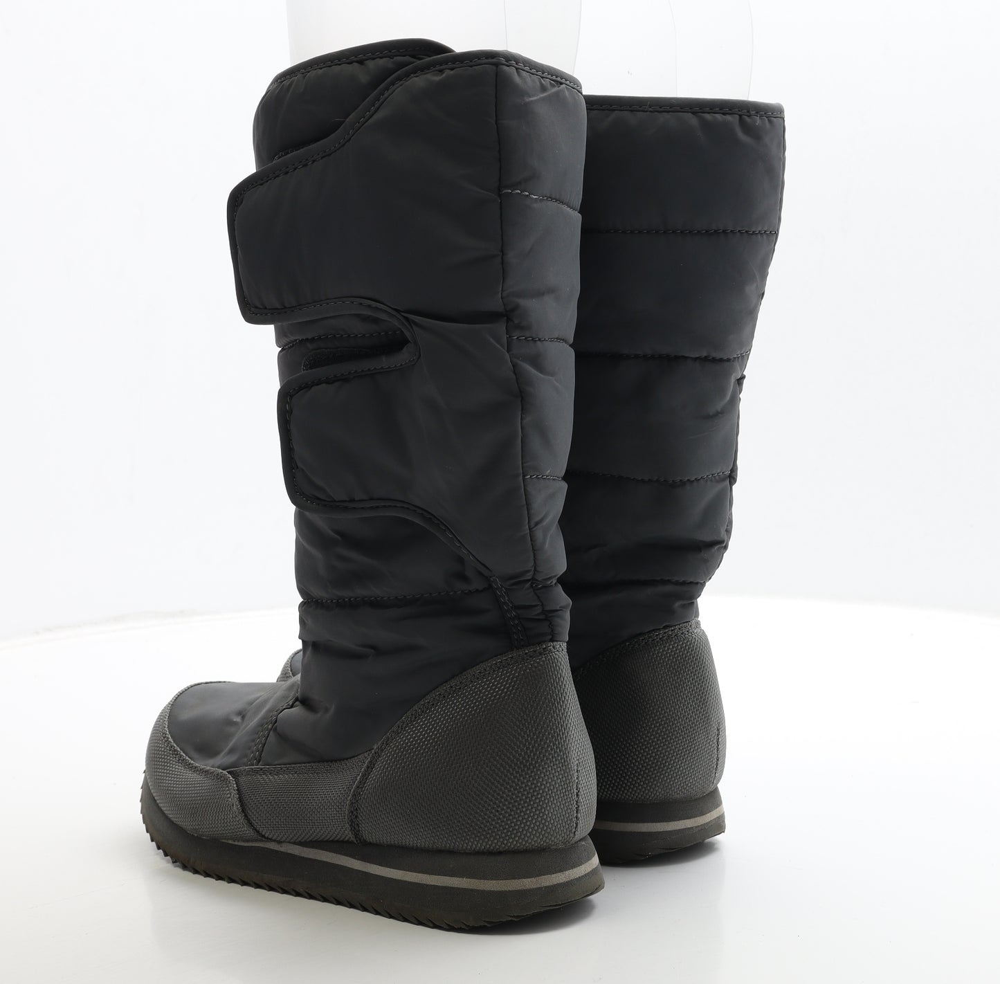 George Womens Grey Polyester Snow Boot Boot UK 5 38