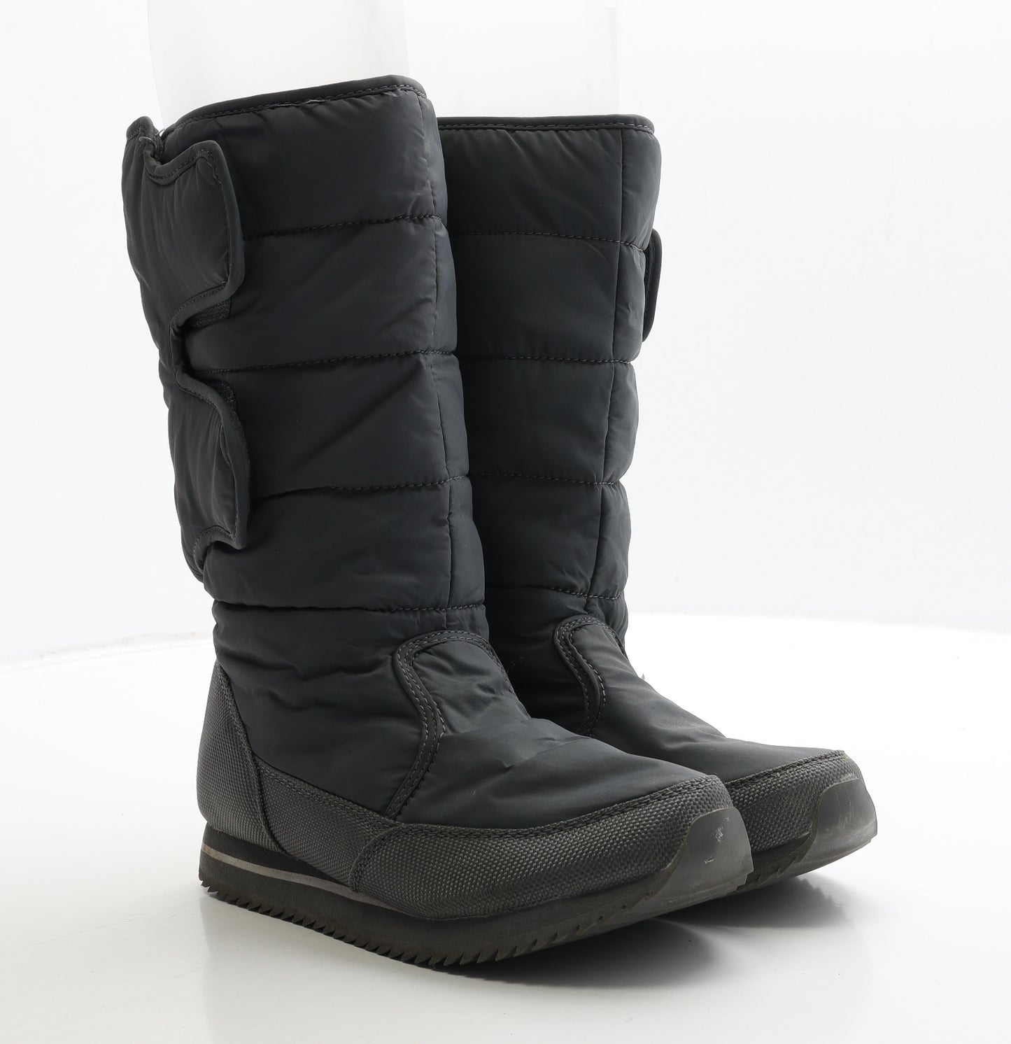 George Womens Grey Polyester Snow Boot Boot UK 5 38