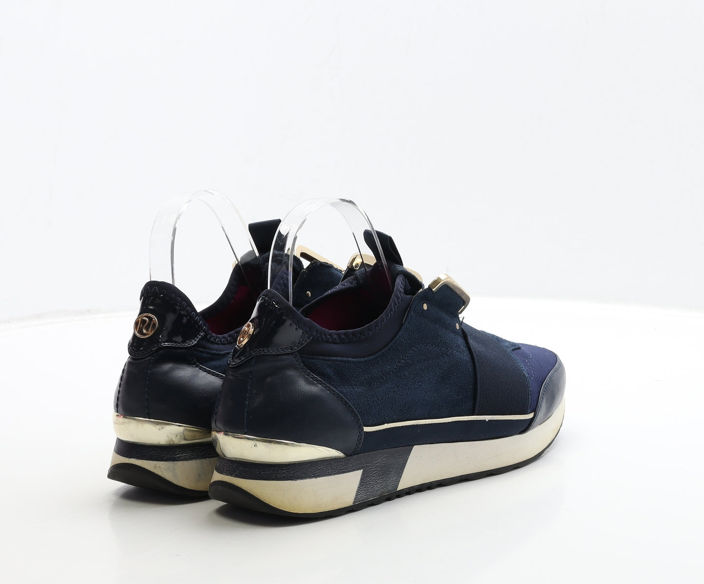 River Island Womens Blue Polyester Trainer UK 8 41