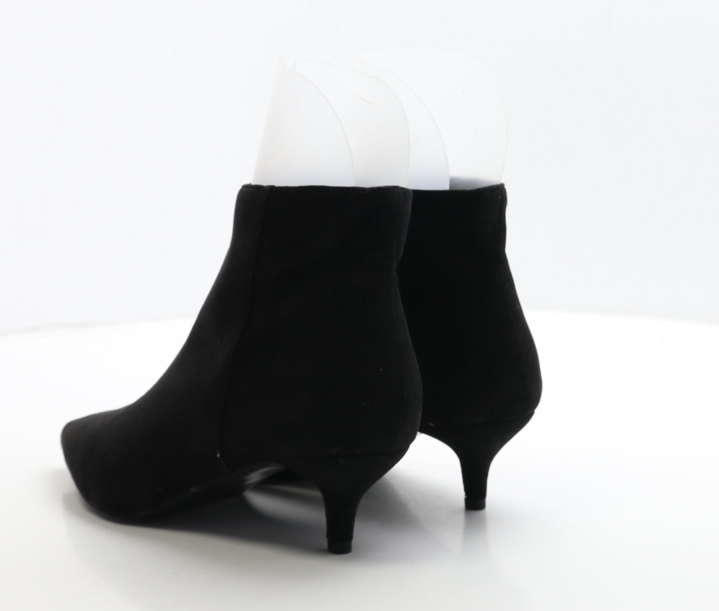 Primark Womens Black Suede Bootie Boot UK 8 42