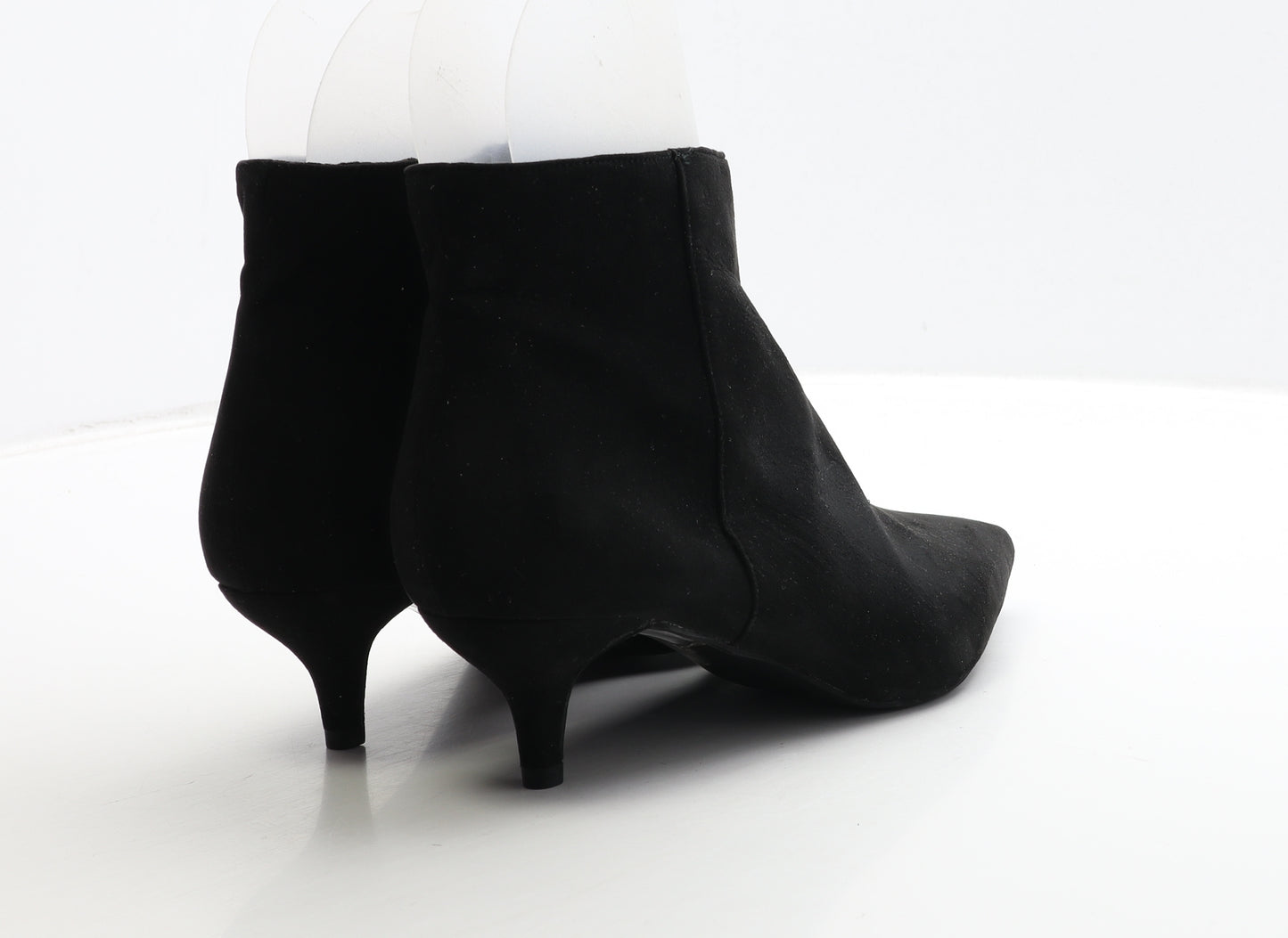 Primark Womens Black Suede Bootie Boot UK 8 42