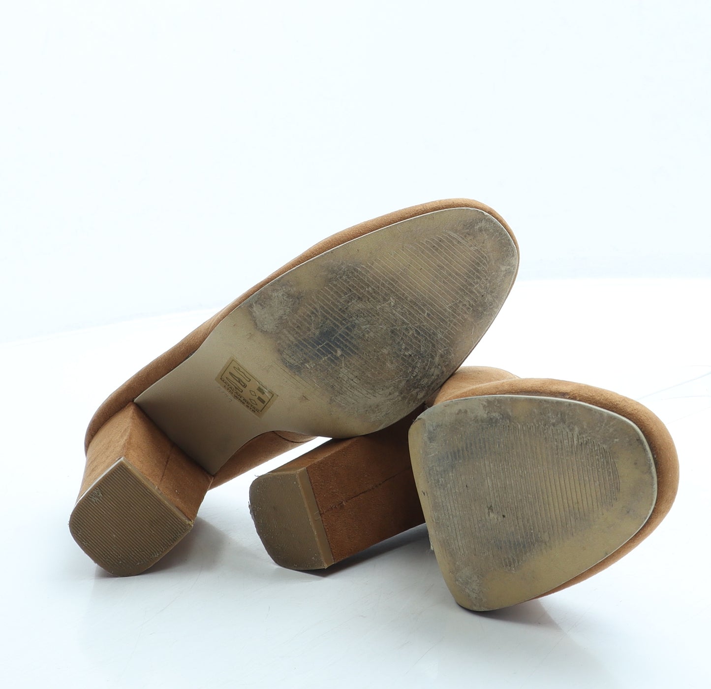 Papaya Womens Brown Suede Court Heel UK 5 38