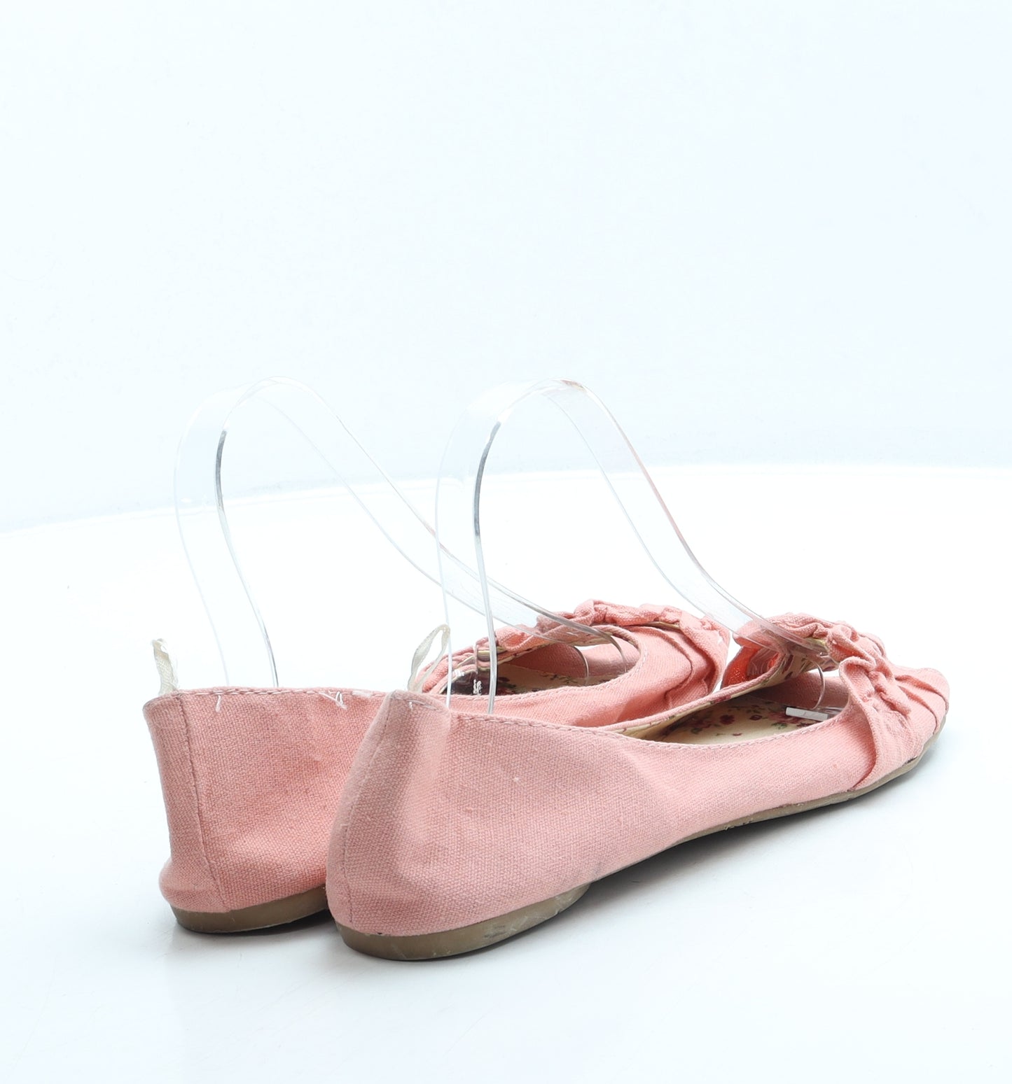 Atmosphere Womens Pink Polyester Flat UK 7 40