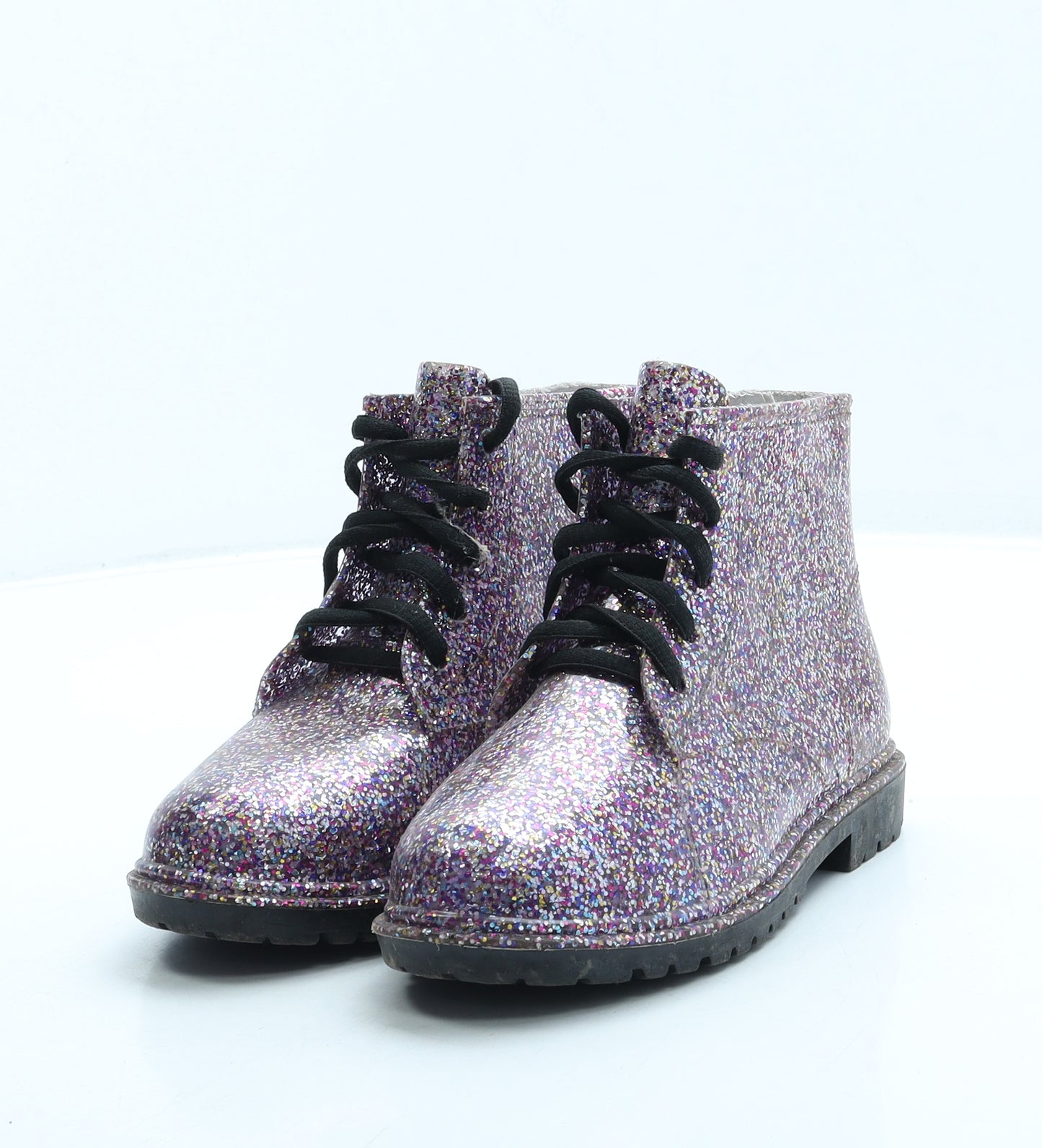 TU Girls Multicoloured Rubber Combat Boot UK 13