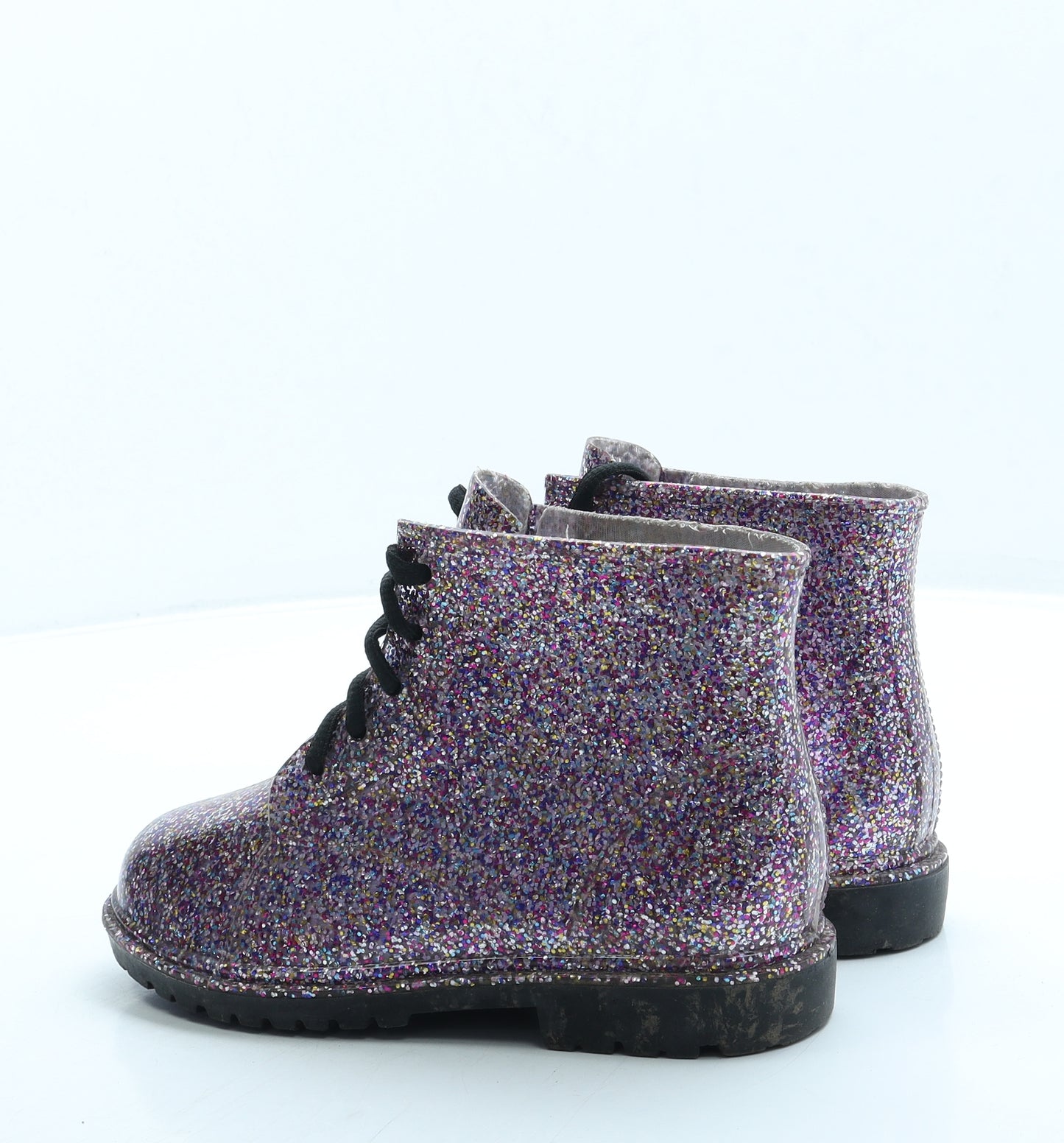 TU Girls Multicoloured Rubber Combat Boot UK 13