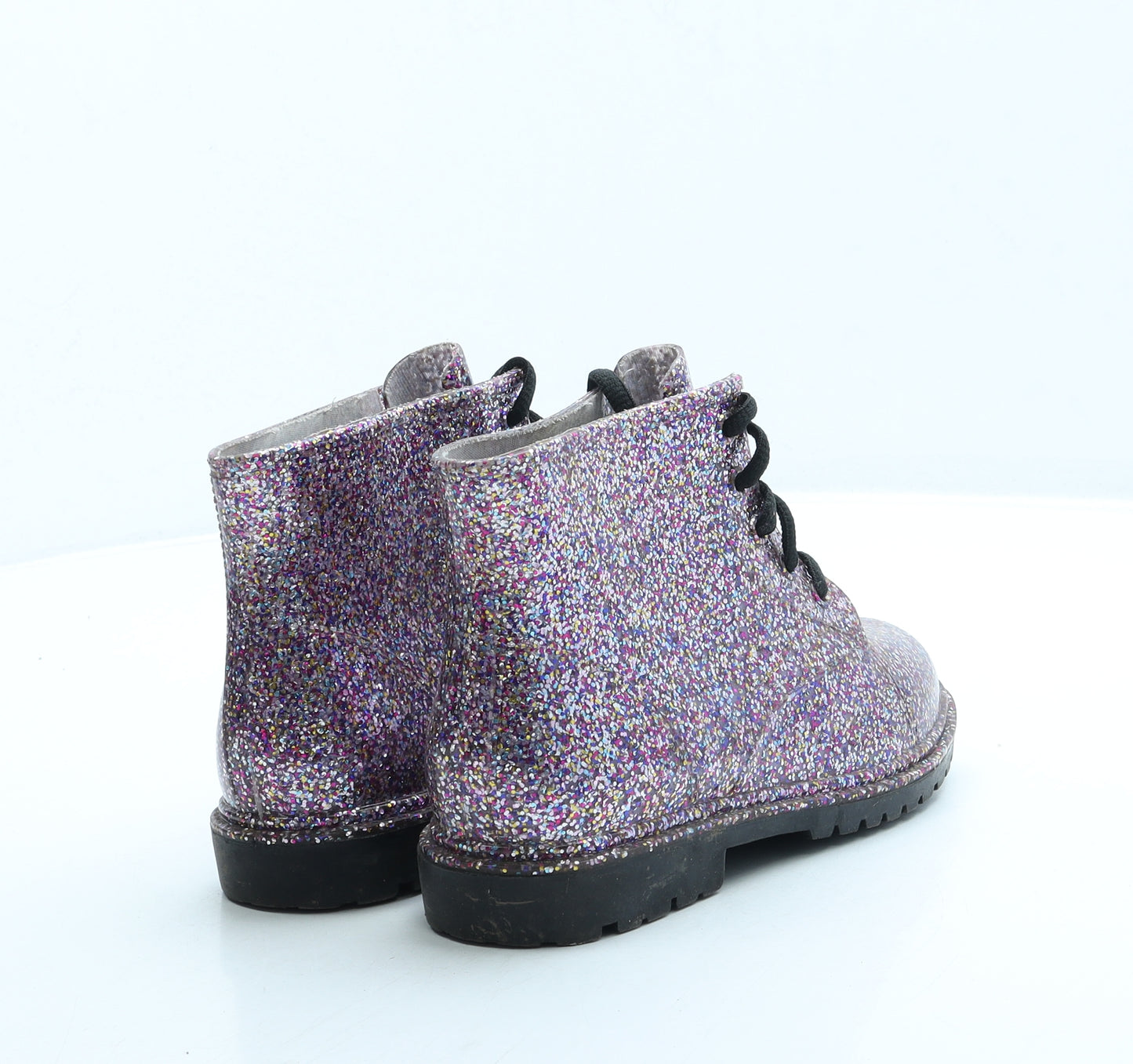 TU Girls Multicoloured Rubber Combat Boot UK 13