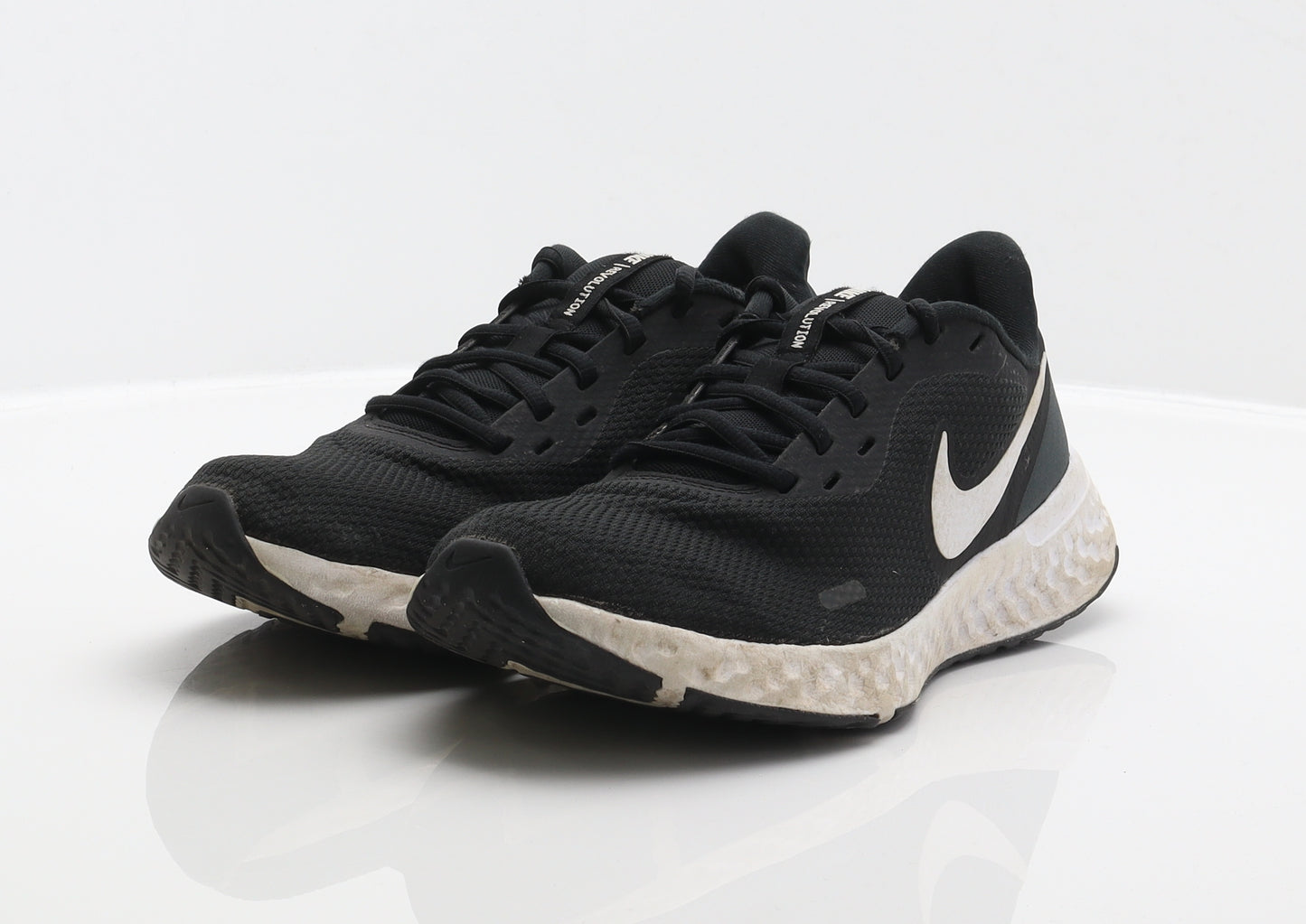 Nike Mens Black Polyester Trainer UK 7 41