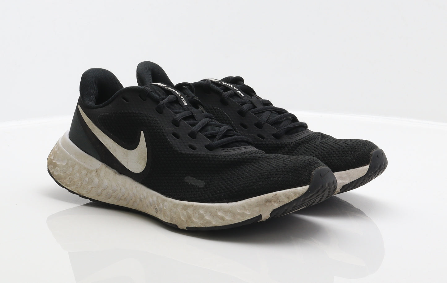 Nike Mens Black Polyester Trainer UK 7 41