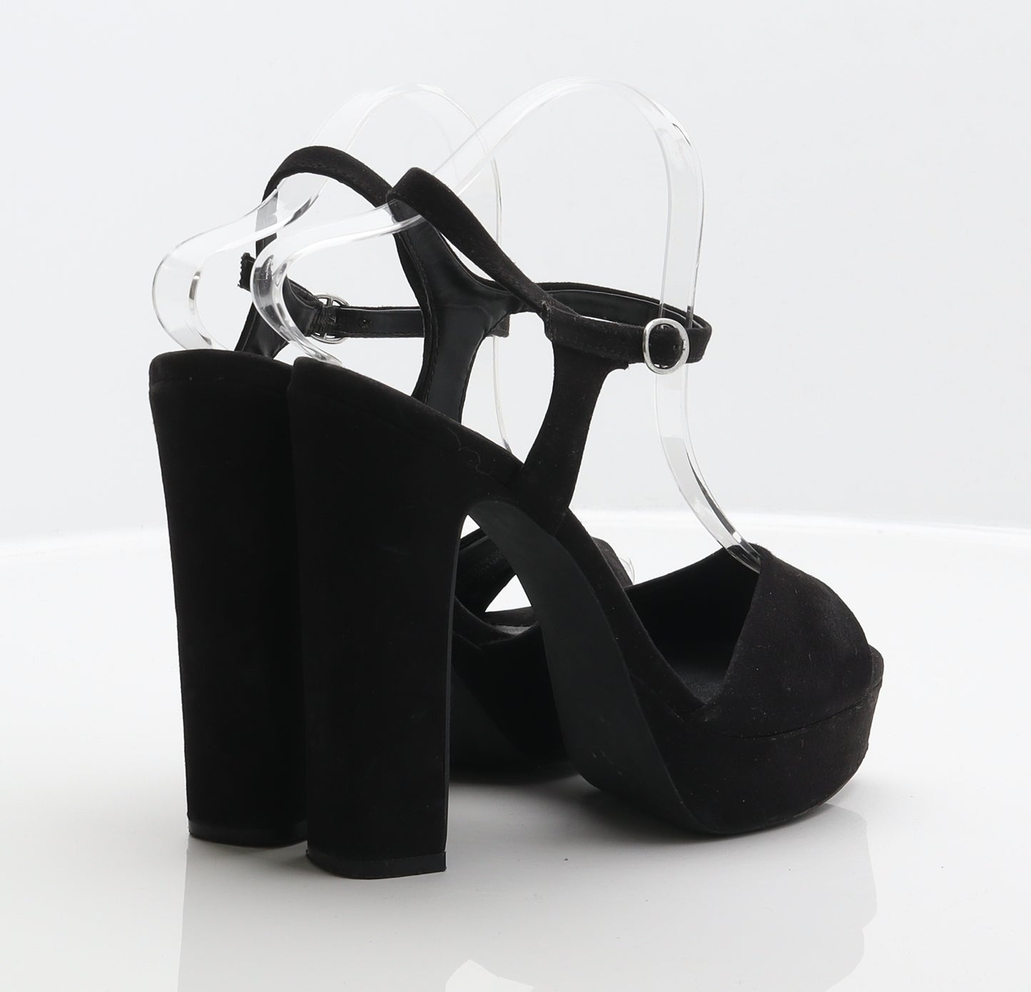 NEXT Womens Black Polyester Platform Heel UK 5 38