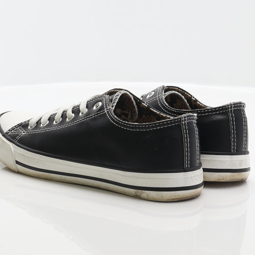 Dorothy Perkins Womens Black Synthetic Trainer UK 5