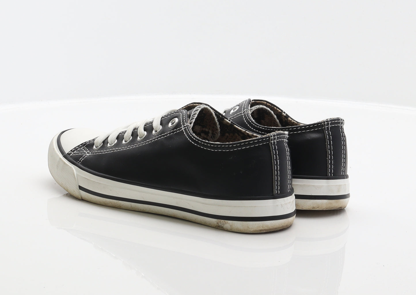 Dorothy Perkins Womens Black Synthetic Trainer UK 5
