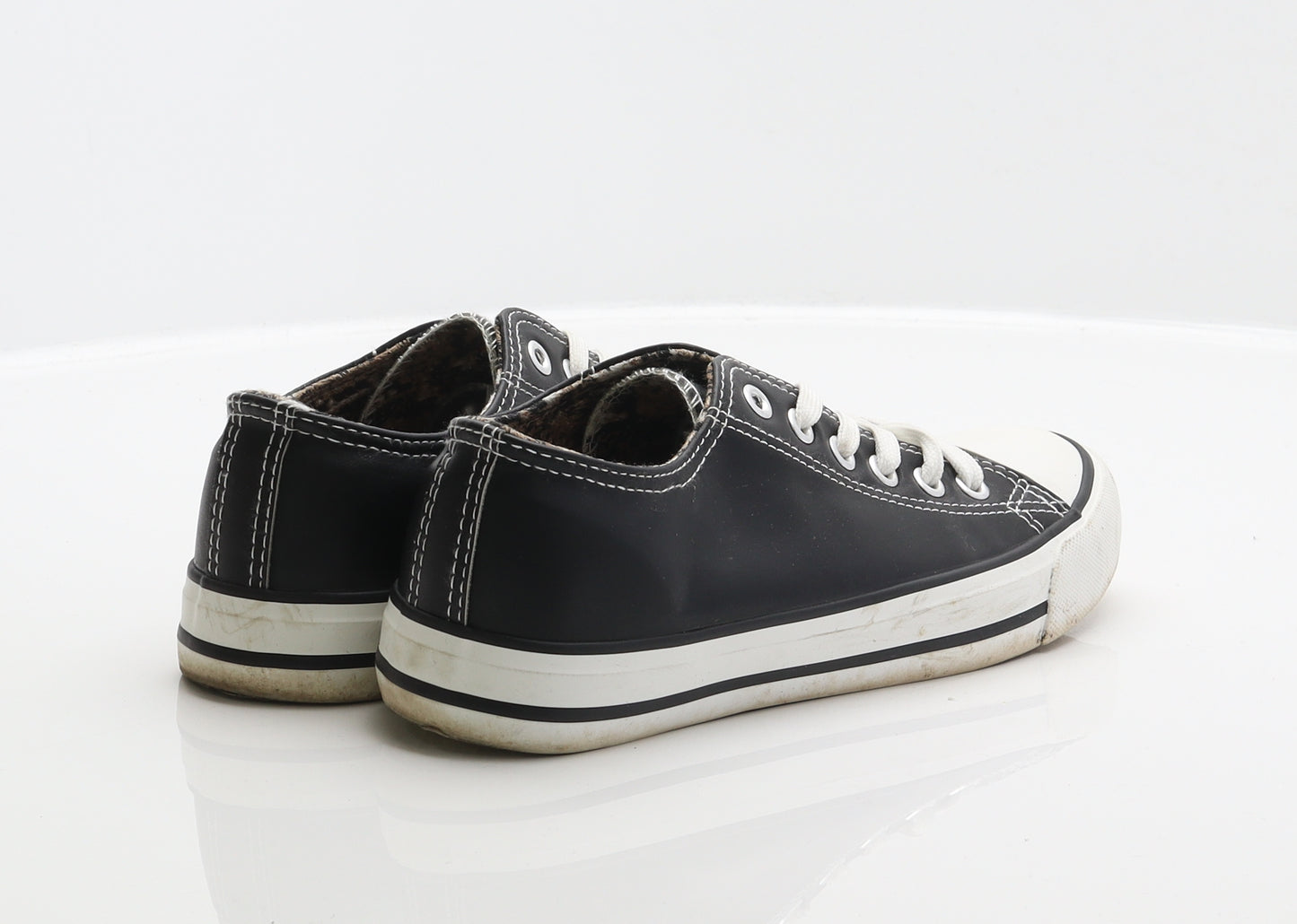 Dorothy Perkins Womens Black Synthetic Trainer UK 5
