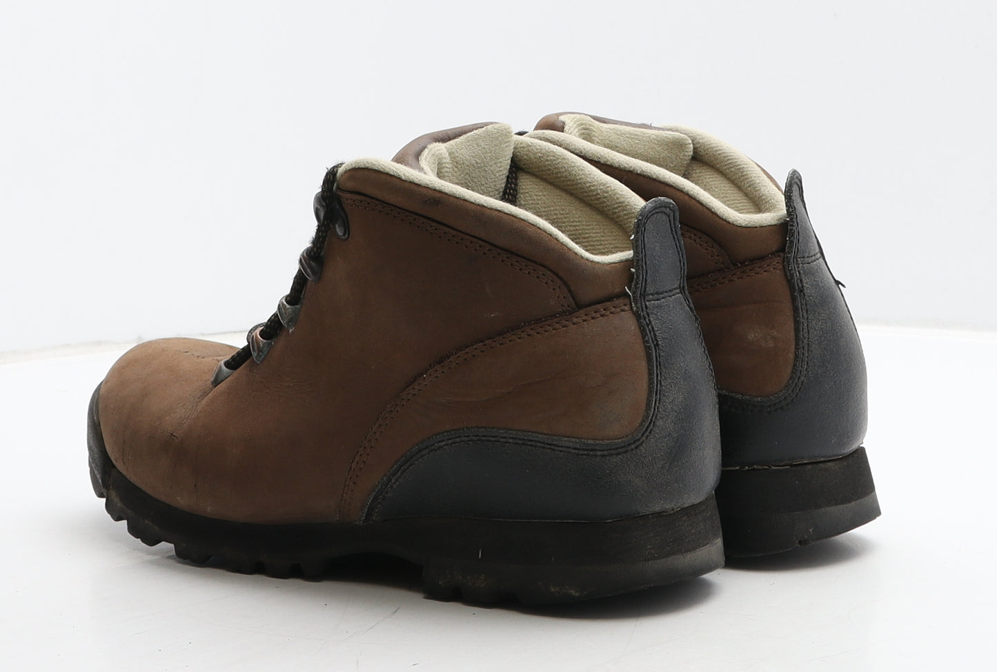 Hawkshead Womens Brown Leather Combat Boot UK 5