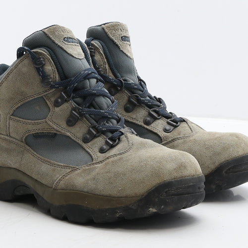 Hi-Tec Womens Beige Suede Snow Boot Boot UK 6 39 - Walking Boots