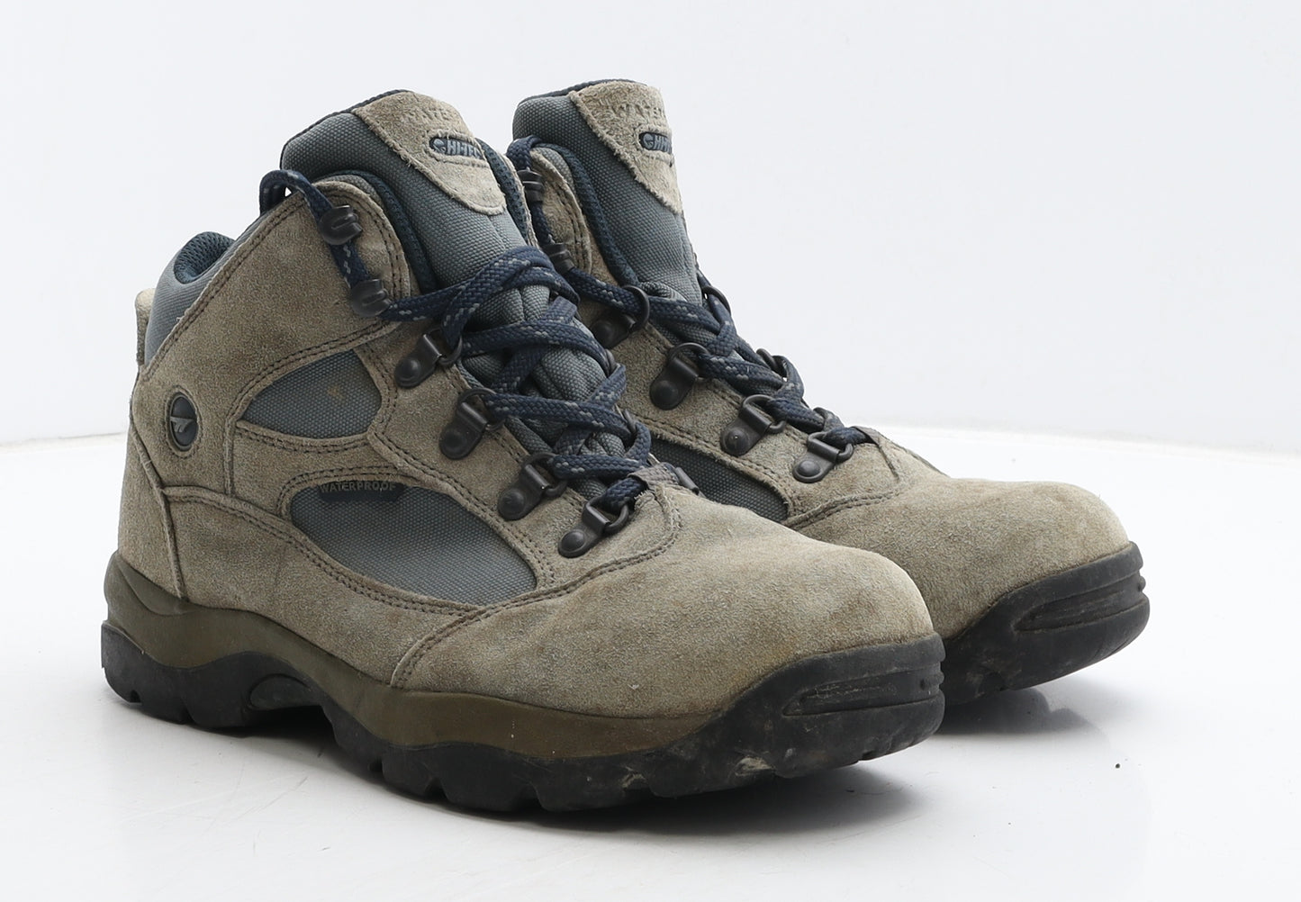 Hi-Tec Womens Beige Suede Snow Boot Boot UK 6 39 - Walking Boots