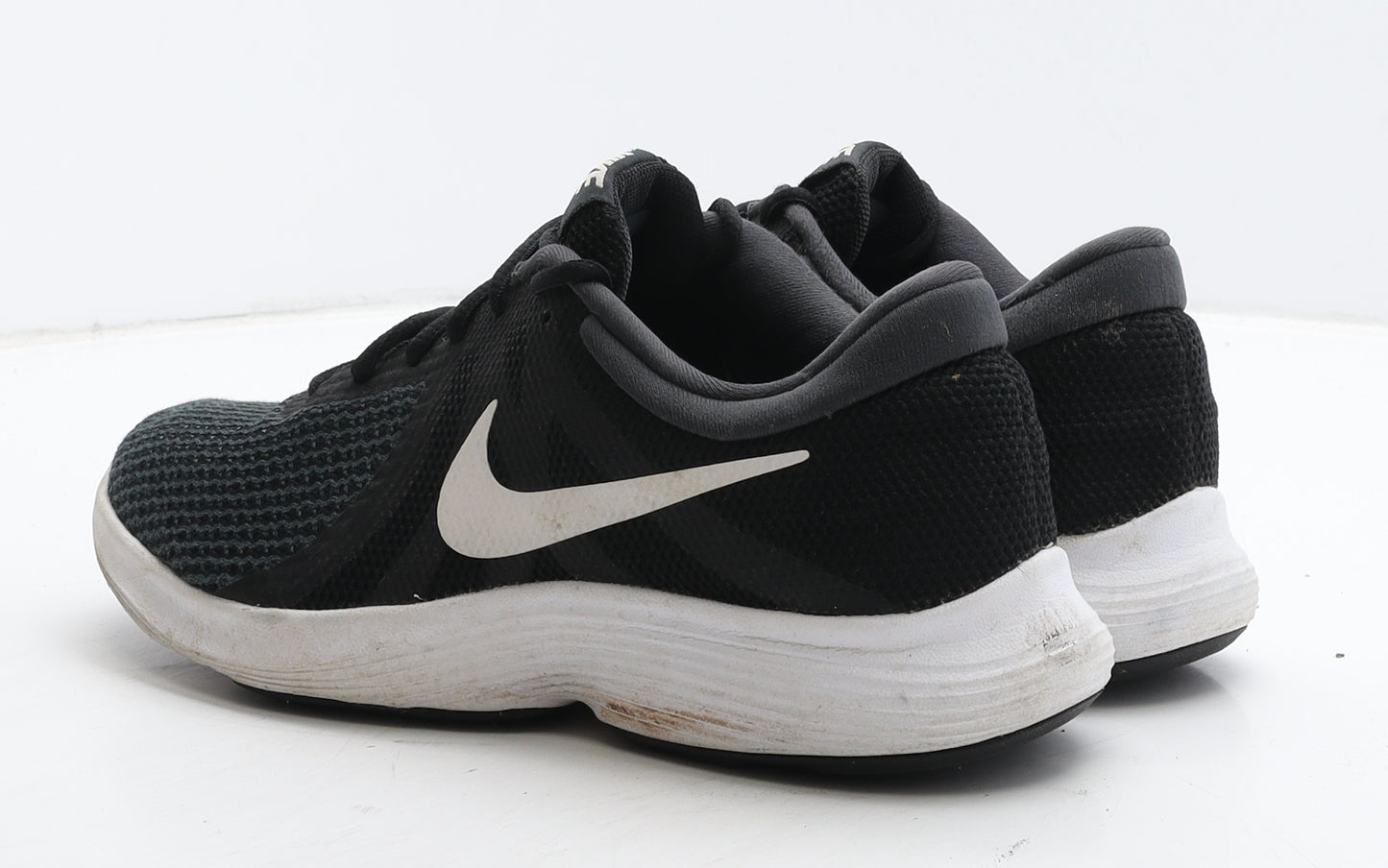 Nike Mens Black Geometric Fabric Trainer UK 7 41