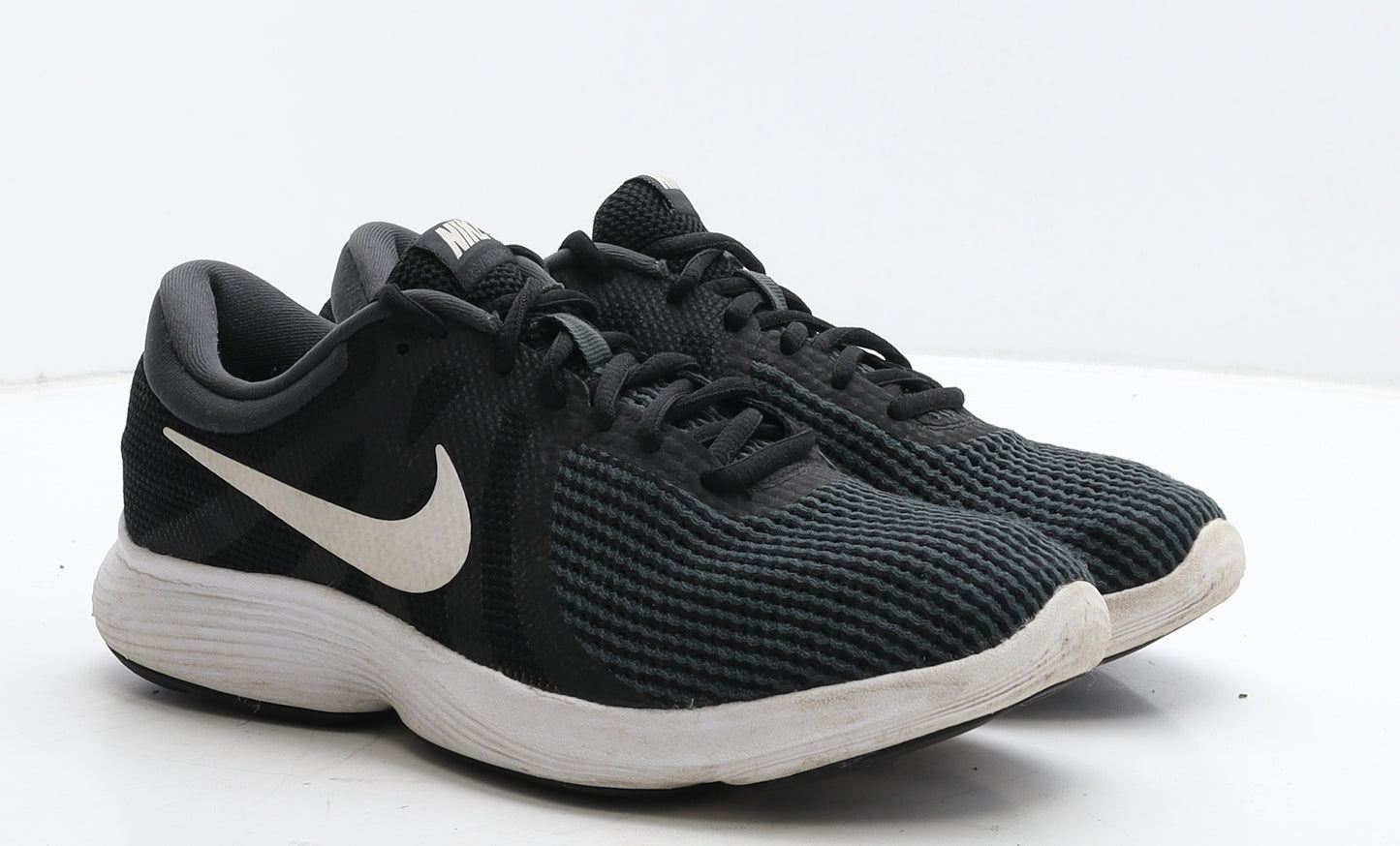 Nike Mens Black Geometric Fabric Trainer UK 7 41