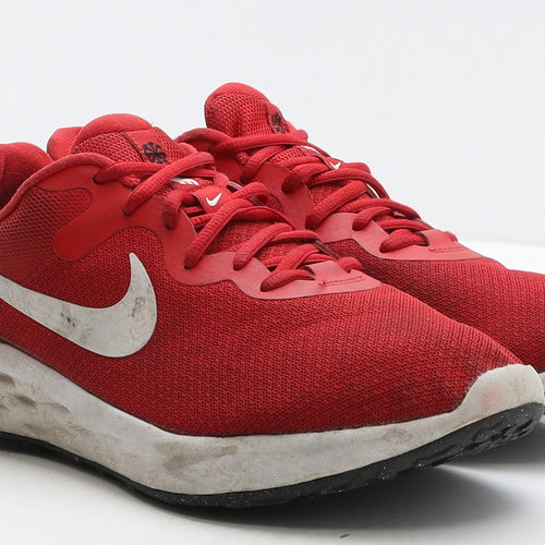 Nike Mens Red Fabric Trainer UK 8.5 43