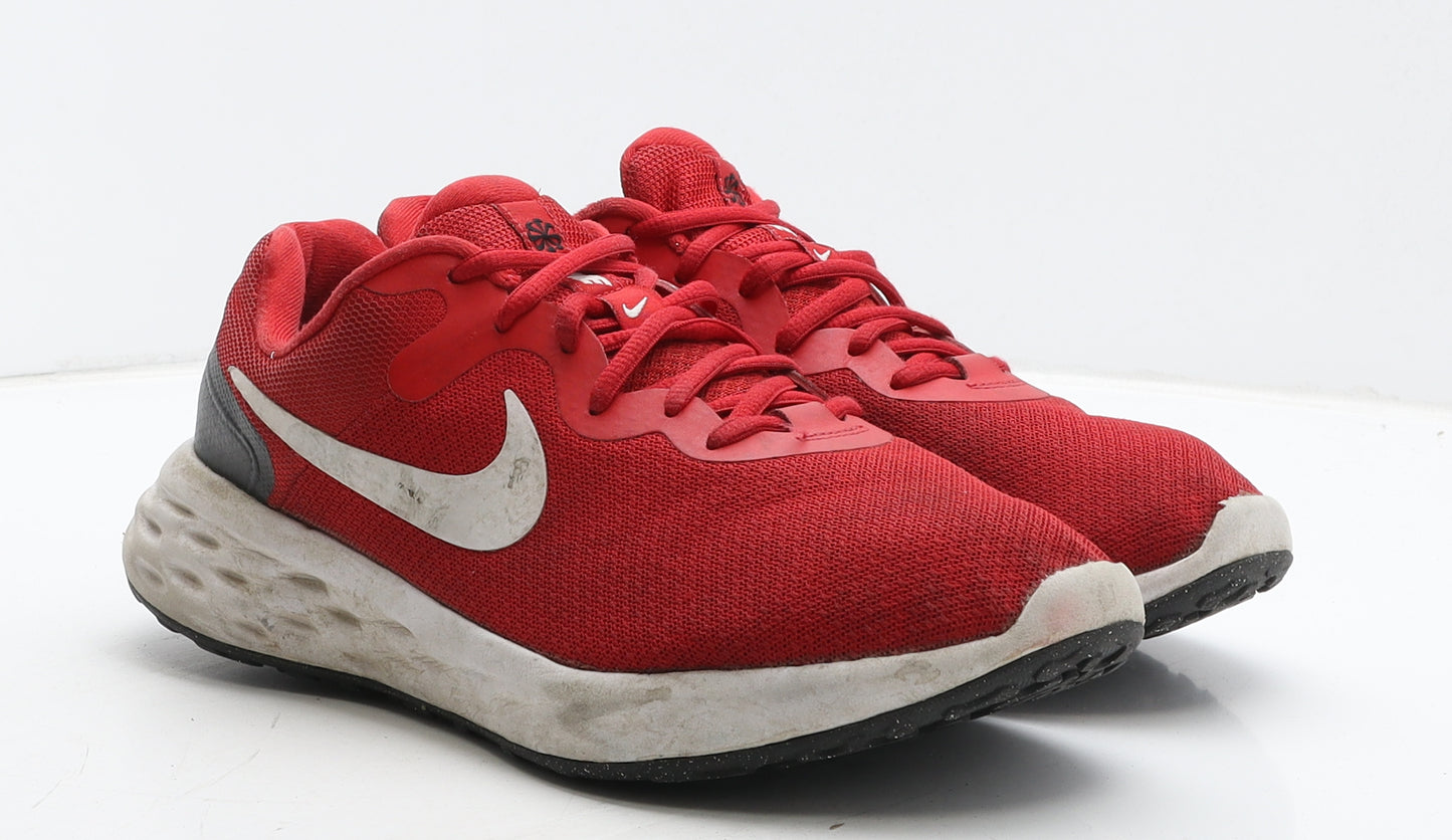 Nike Mens Red Fabric Trainer UK 8.5 43