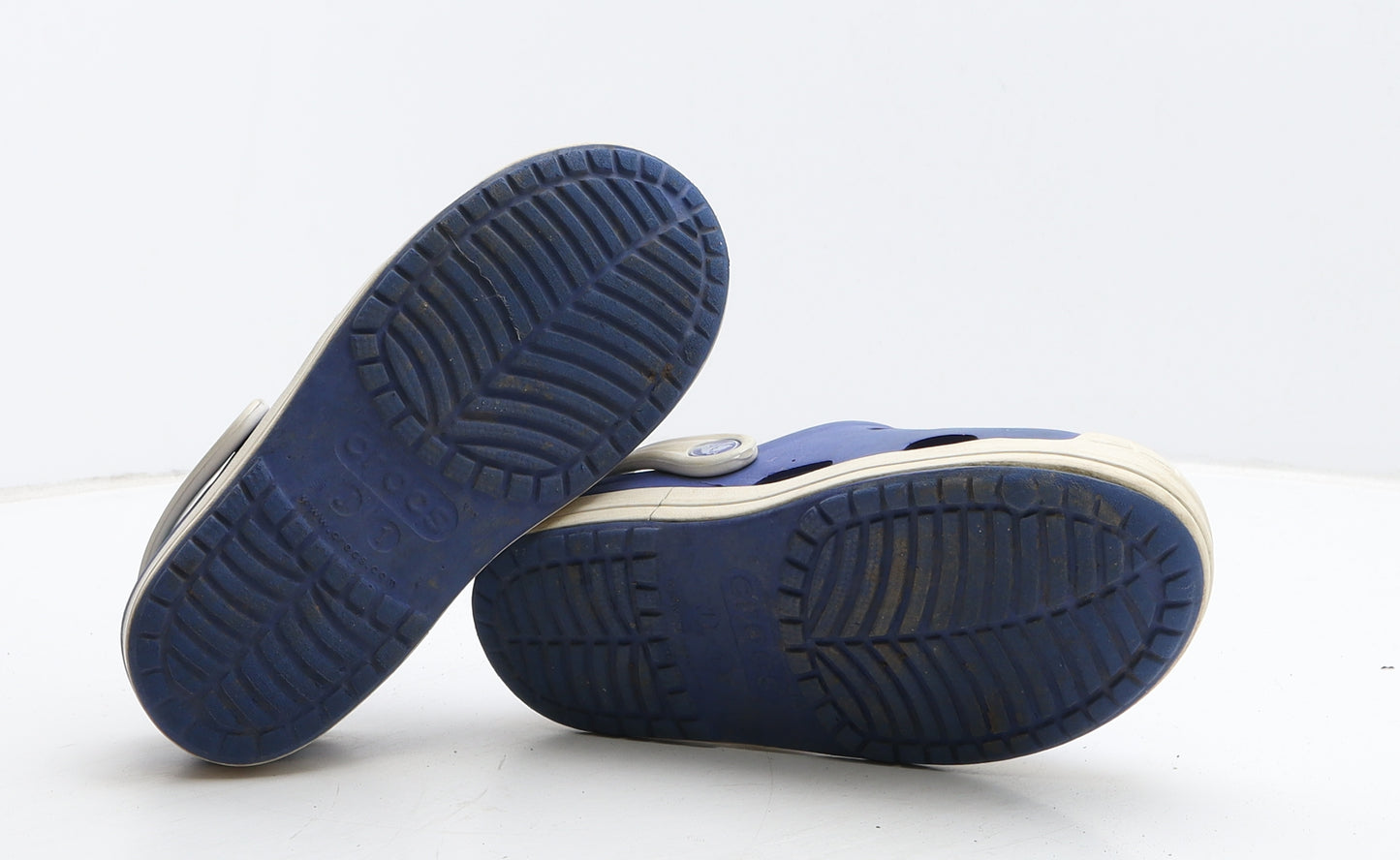 Crocs Boys Blue Colourblock Rubber Clog Casual UK 13 US 1