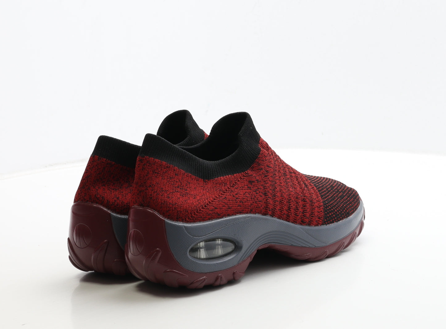 Preworn Womens Red Polyester Trainer UK 7 40