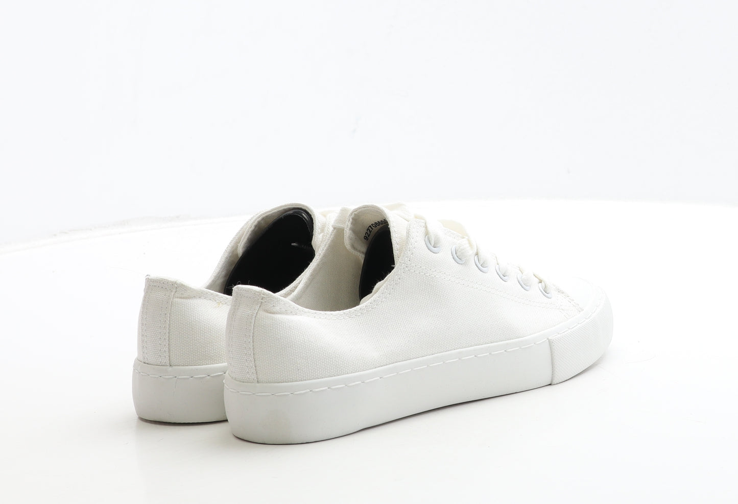 NEXT Womens White Fabric Trainer UK 3.5 36