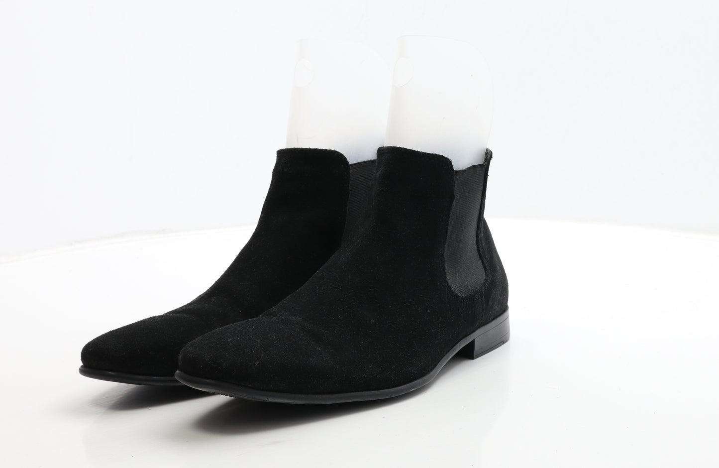 NEXT Mens Black Suede Chelsea Boot UK 9 43