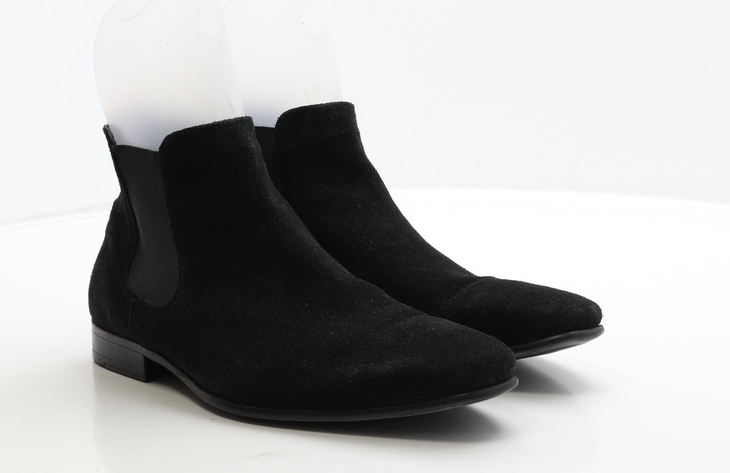 NEXT Mens Black Suede Chelsea Boot UK 9 43