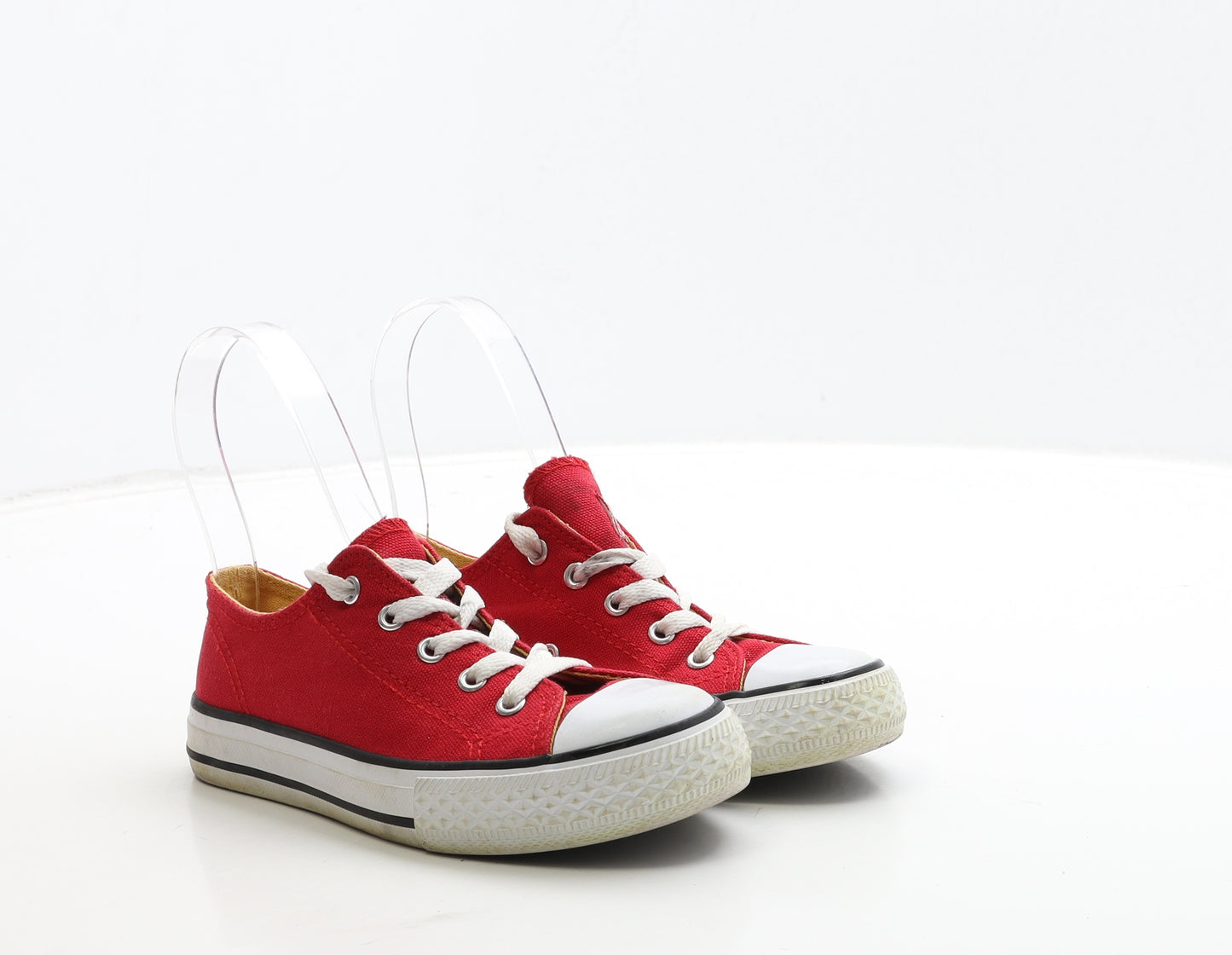 SoulCal&Co Boys Red Fabric Trainer UK 13 31.5