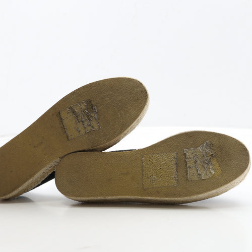 Primark Womens Black Suede Loafer Flat UK 4 37