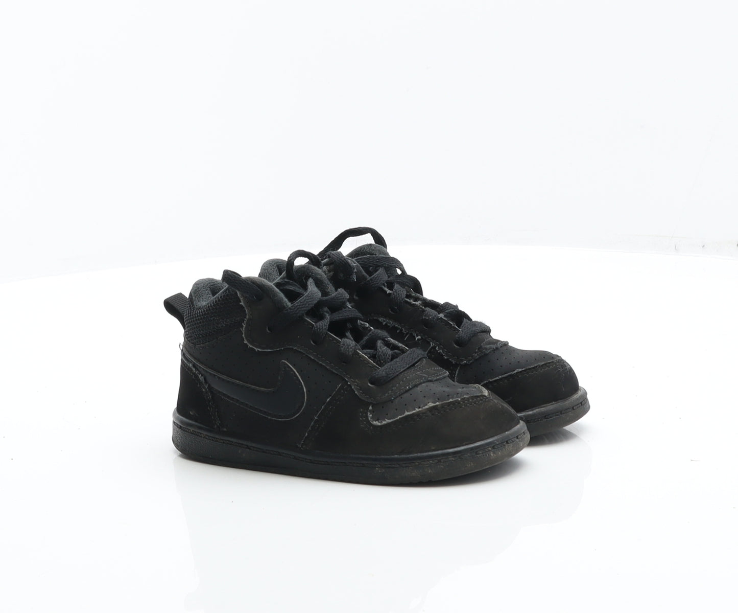 Nike Boys Black Leather Trainer UK 7.5