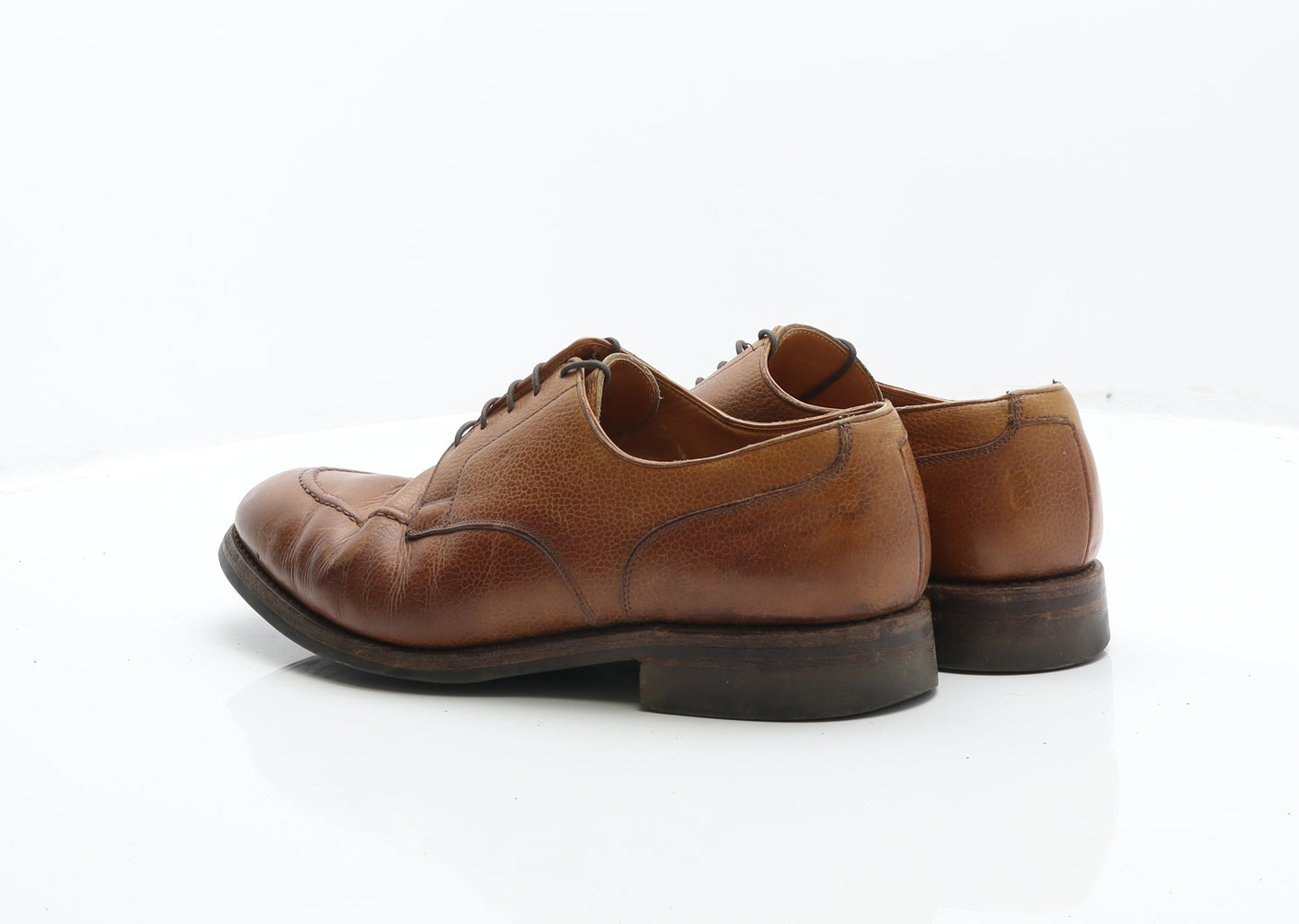 Crockett & Jones Mens Brown Angora Oxford Dress UK 10