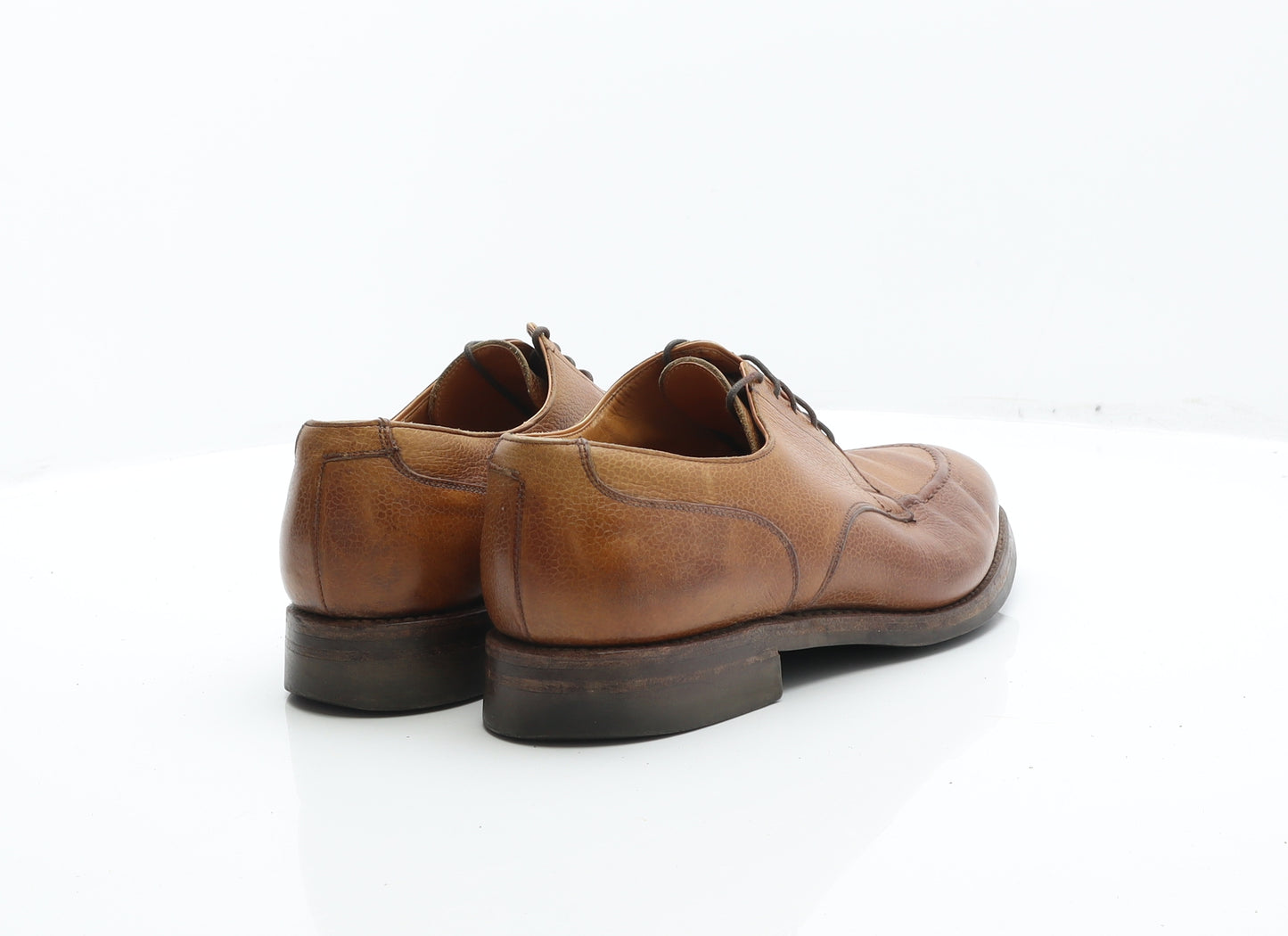 Crockett & Jones Mens Brown Angora Oxford Dress UK 10