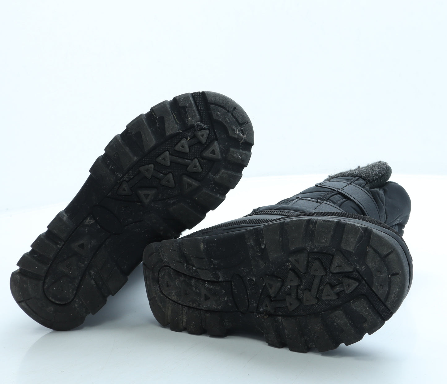 Trespass Boys Black Polyester Snow Boot Boot UK 1 33